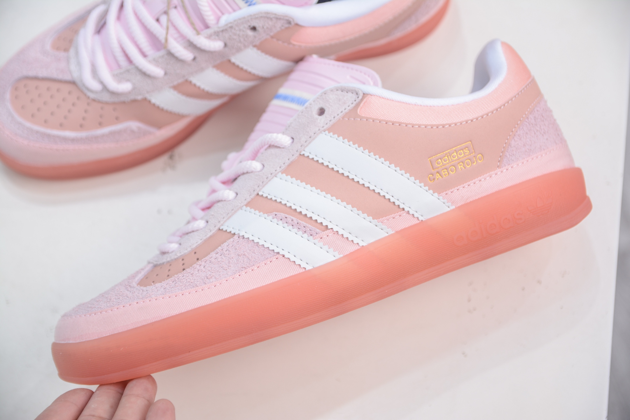 Adidas x Bad Bunny Gazelle Indoor 'Cabo Rojo' Casual Sneakers 8 i1754750805747 5443 0 6