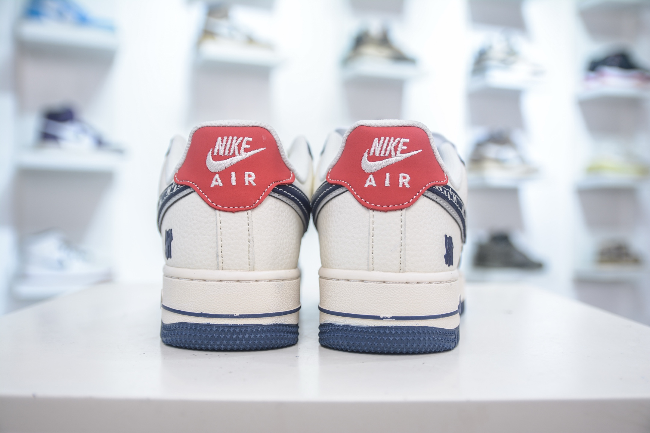 260 Nike Air Force 1 Low 07 x UNDEFEATED UND联名-白蓝红 JP8028-005