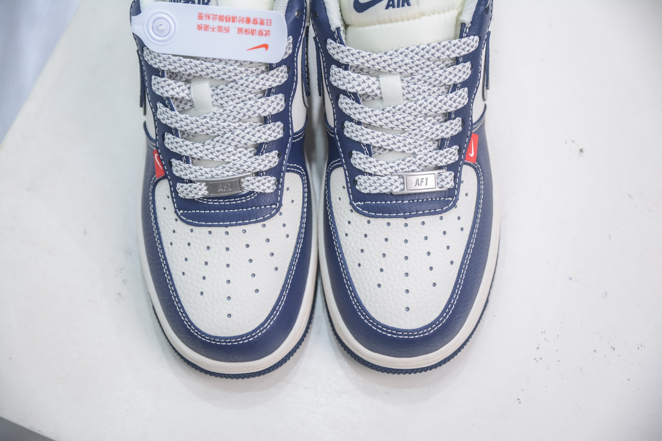 260 Nike Air Force 1 Low 07 x UNDEFEATED UND联名-白蓝红 JP8028-005