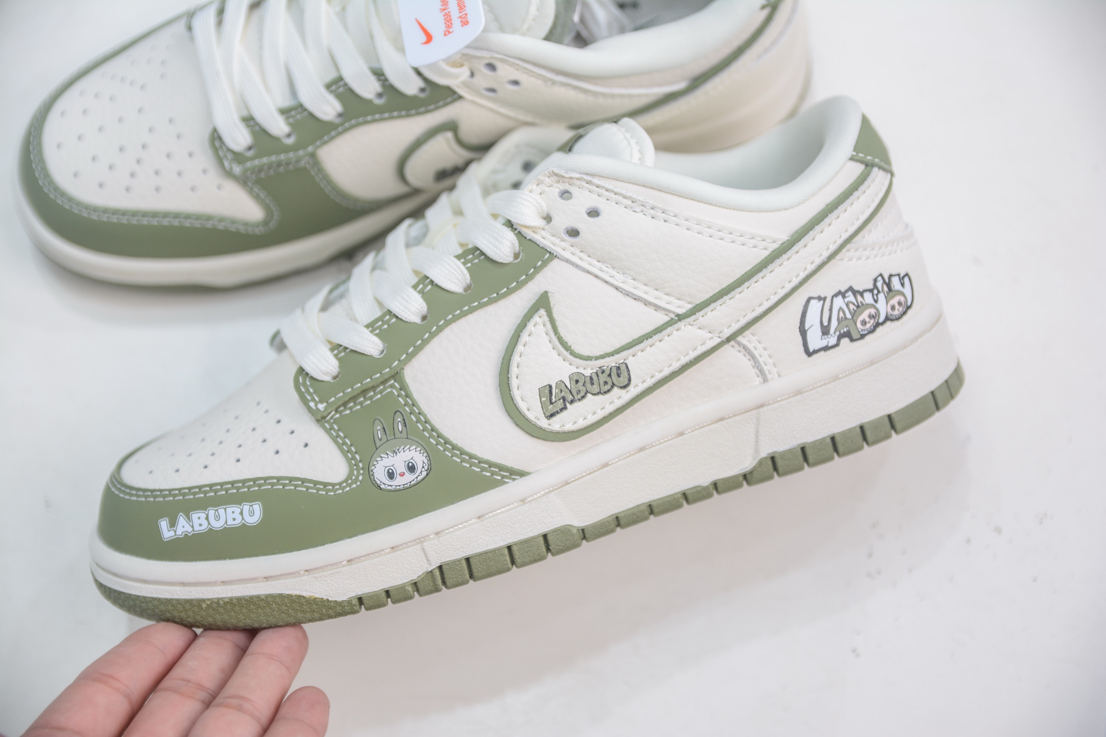 Nike SB Dunk Low x Labubu Cream Green: Premium, Comfortable, and Stylish 8 i1754751149886 8808 0 6