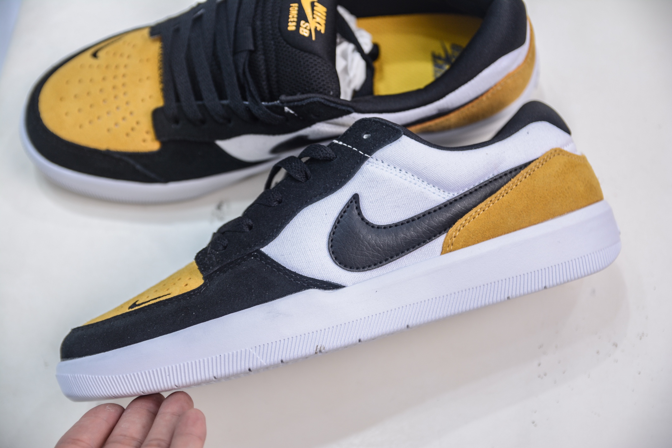Nike SB Force 58 Premium Skate Shoes - Black/White/Gum - DV5477-700 8 i1754845236542 6264 0 6