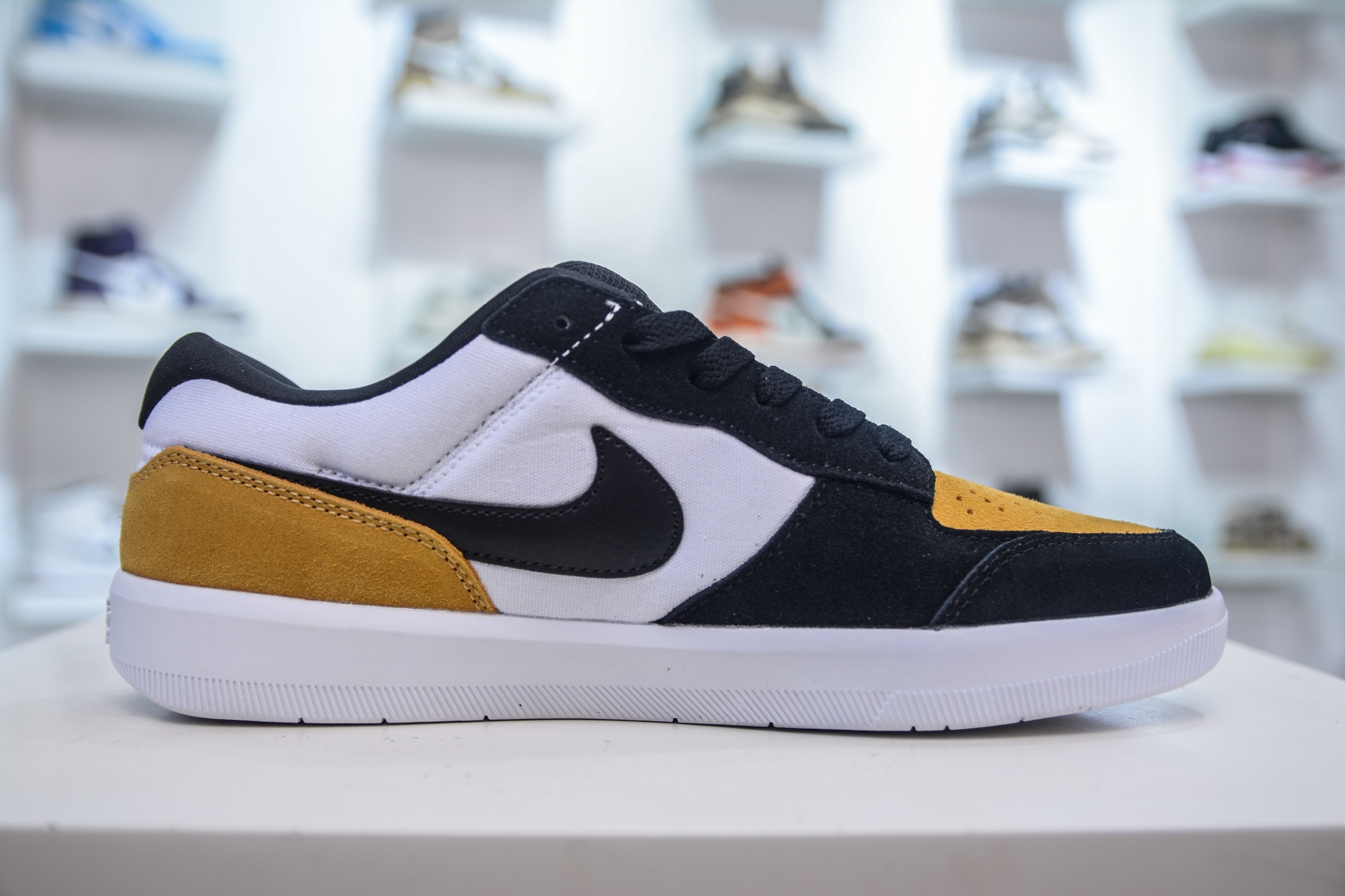 Nike SB Force 58 Premium Skate Shoes - Black/White/Gum - DV5477-700 4 i1754845238118 3928 0 2