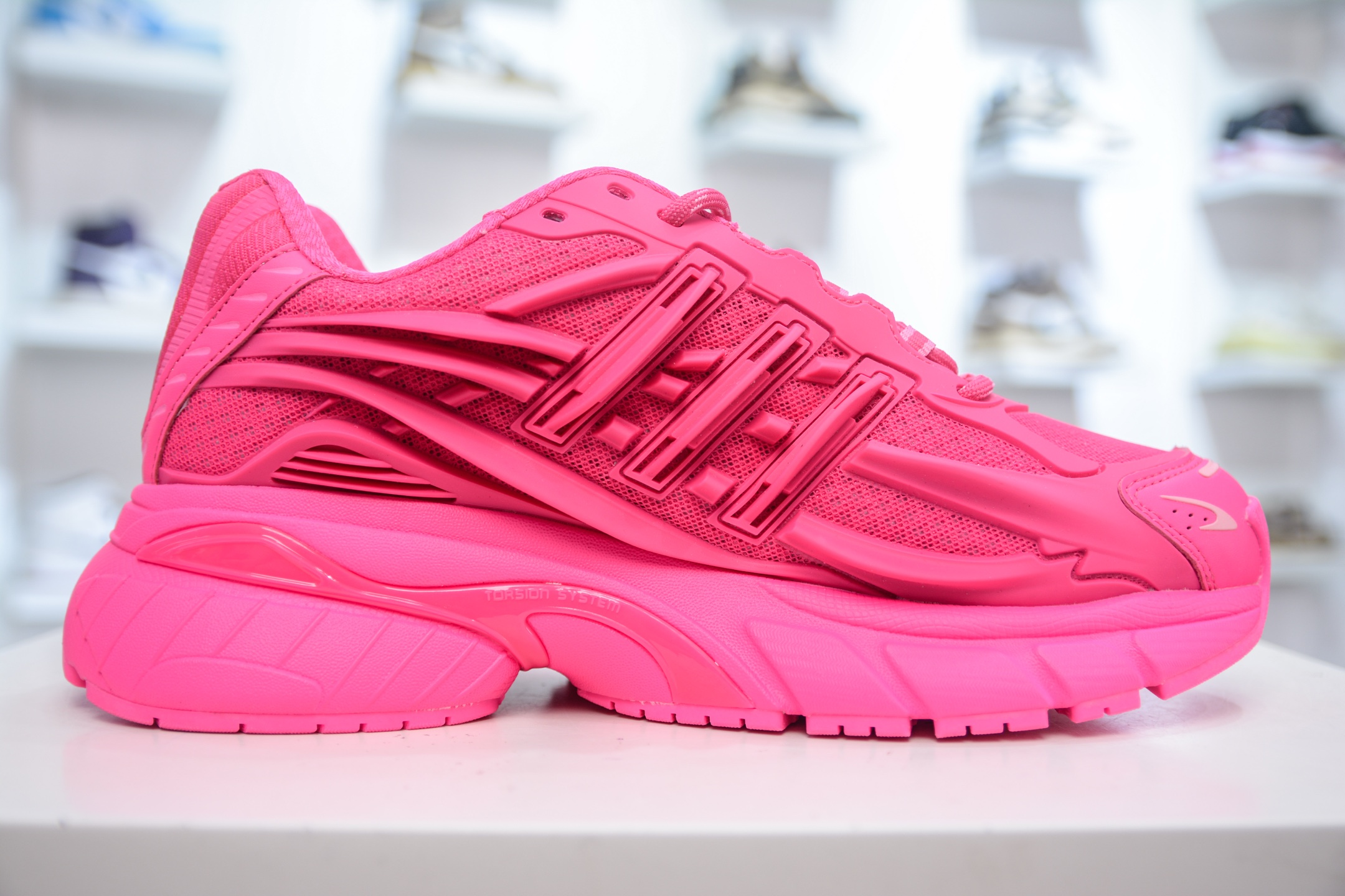 Pharrell x Adidas Adistar Jellyfish: Retro Low-Top Sneakers - Hot Pink 3 i1754845669227 4970 0 2
