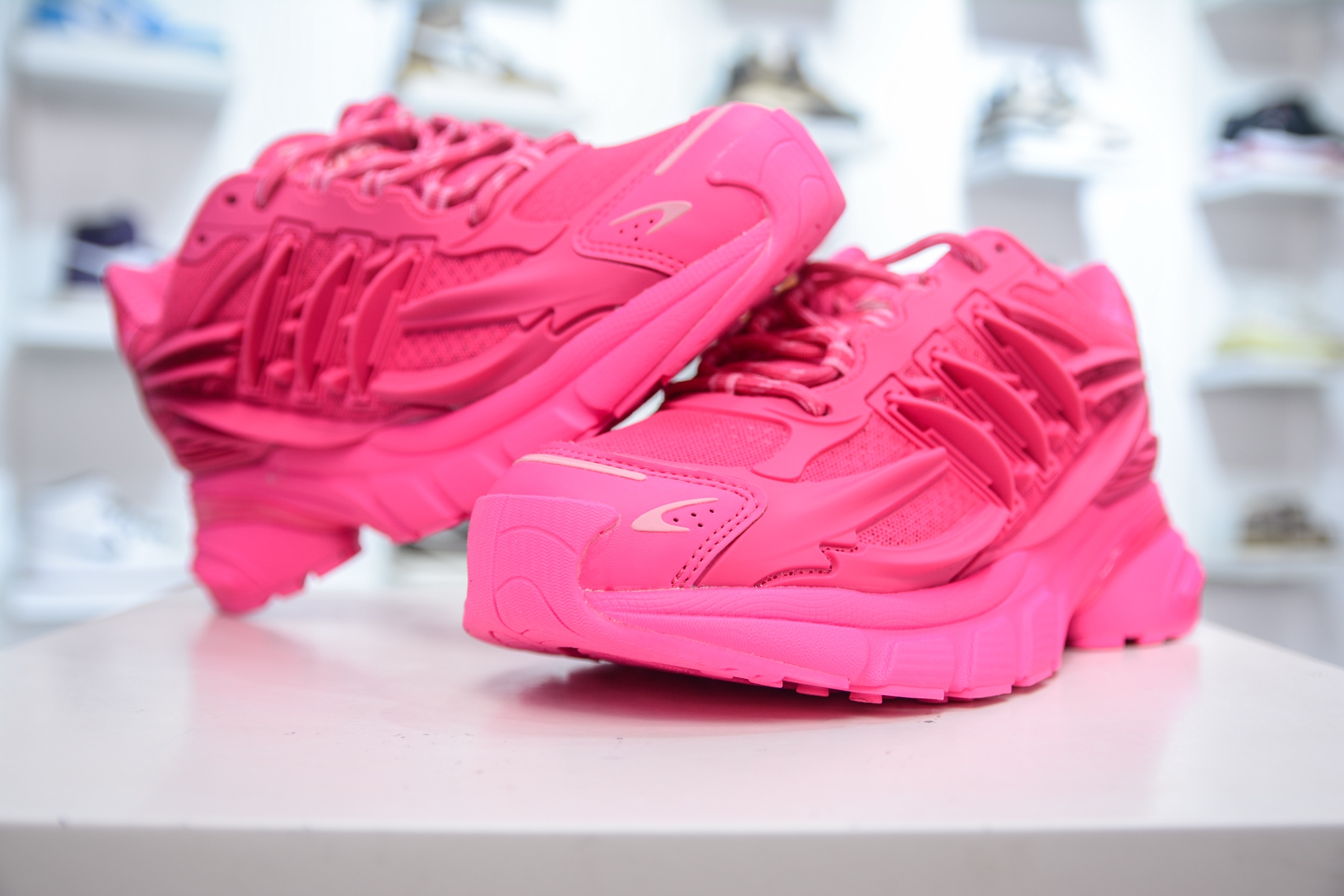 Pharrell x Adidas Adistar Jellyfish: Retro Low-Top Sneakers - Hot Pink 4 i1754845670599 5395 0 3