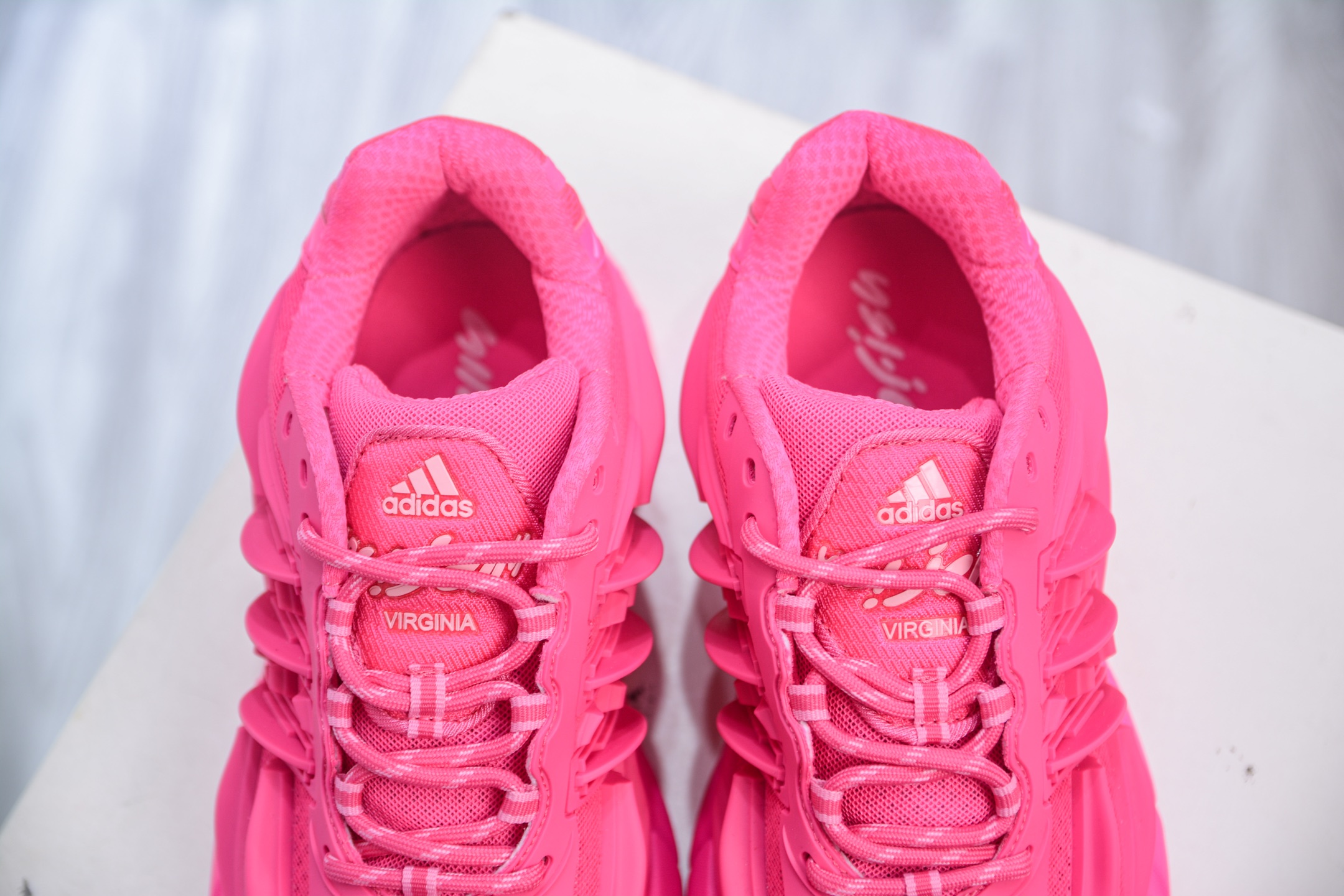Pharrell x Adidas Adistar Jellyfish: Retro Low-Top Sneakers - Hot Pink 8 i1754845670622 3195 0 7