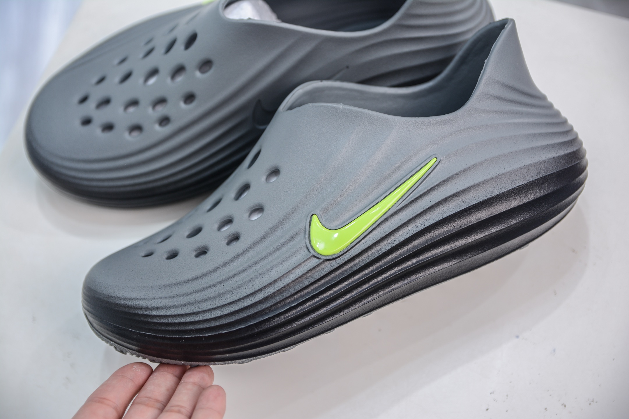 Nike ReactX Rejuven8: Summer-Ready Gray Sandals with ReactX Foam Comfort 8 i1754846084607 6427 0 6