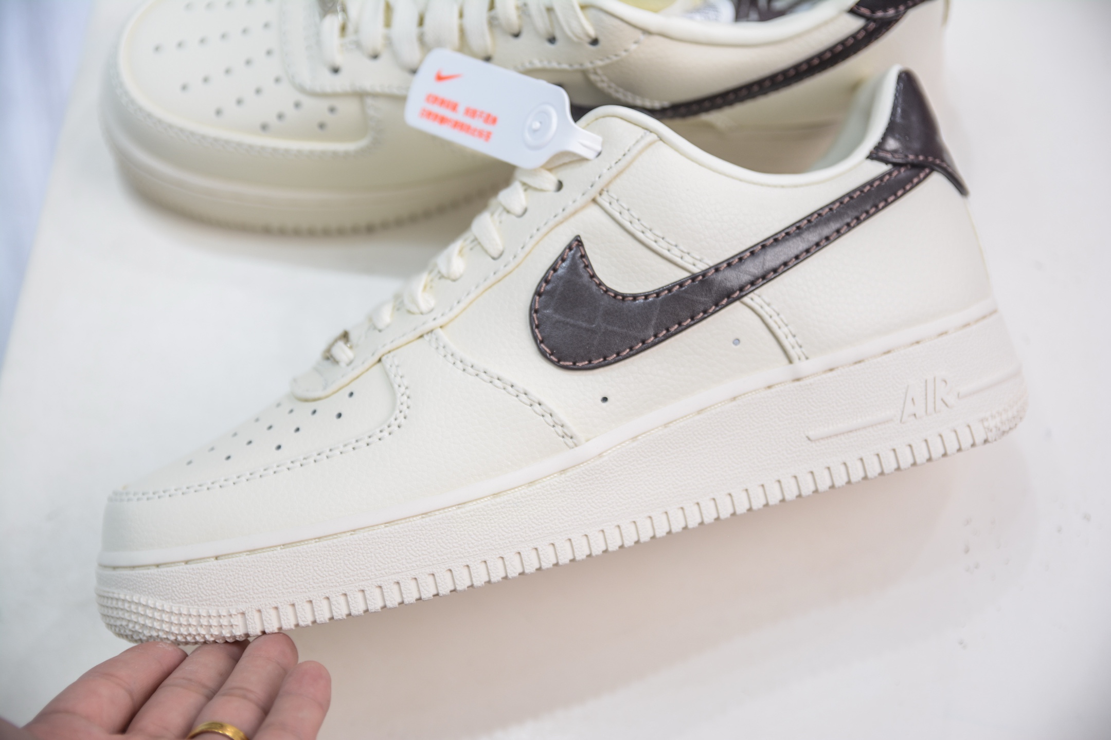 Nike Air Force 1 '07 Low Cream/Brown,Classic Design,Comfortable Sneakers 7 i1754846211994 1053 0 6