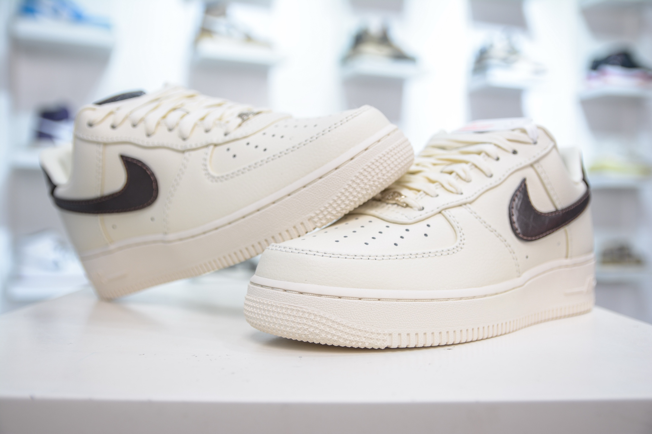 Nike Air Force 1 '07 Low Cream/Brown,Classic Design,Comfortable Sneakers 4 i1754846213327 9198 0 3