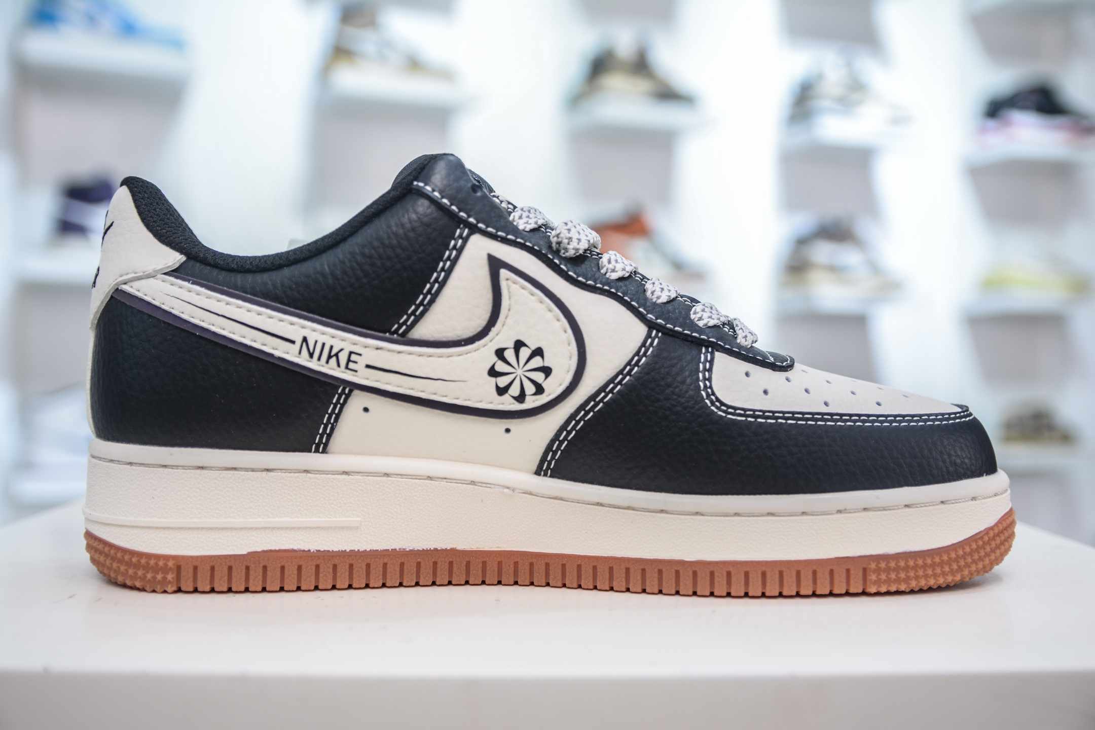 The North Face x Nike Air Force 1 Black/White Casual Fashion Sneaker 3 i1754927905840 7675 0 2