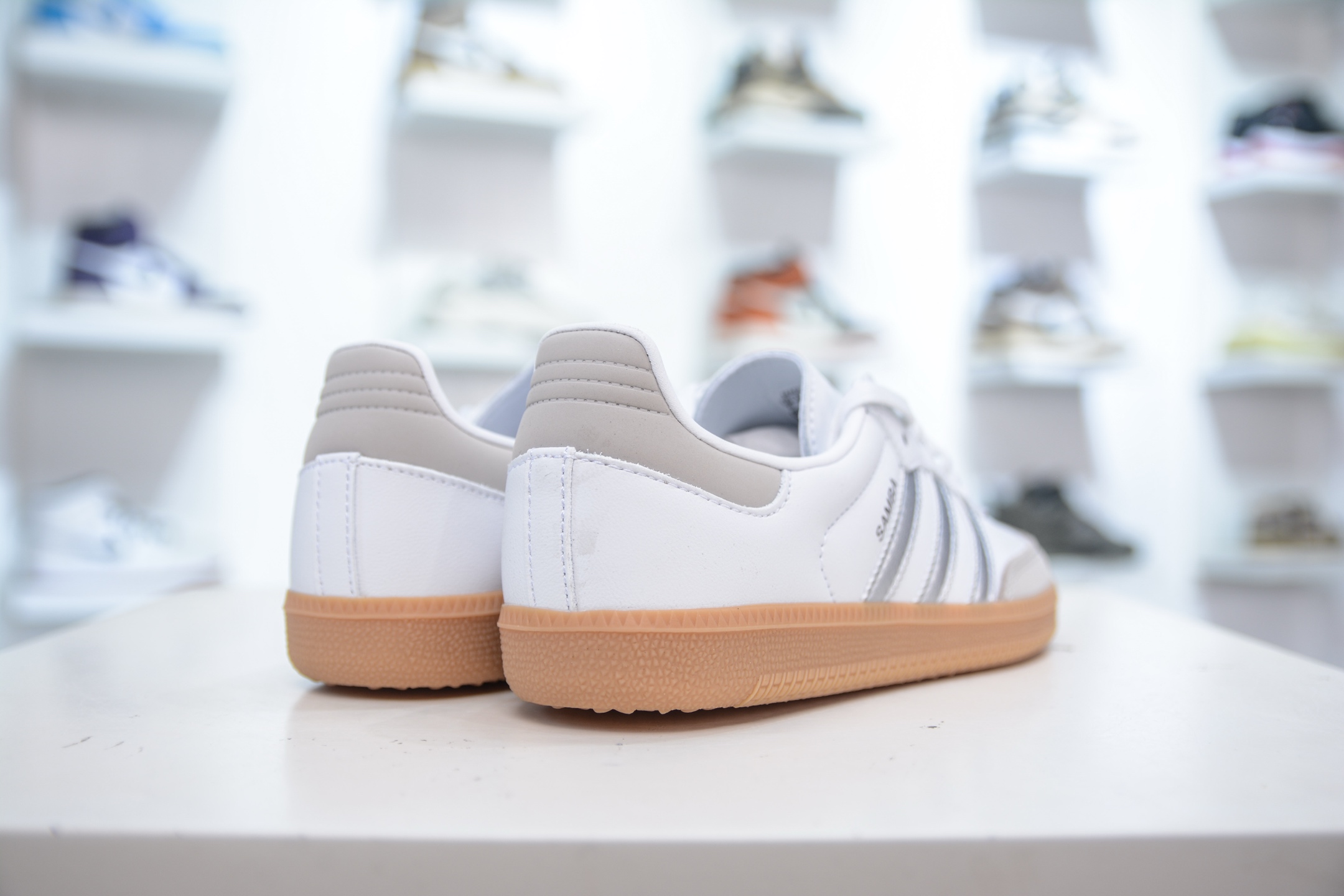 Adidas Original Samba OG Classic Lightweight Retro Sneakers - White/Silver 7 i1754928258147 3374 0 5