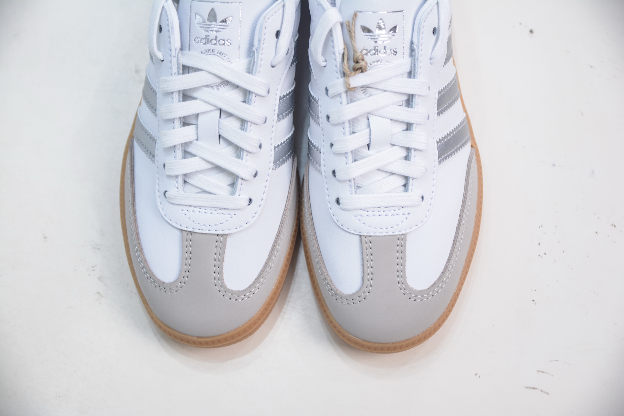 Adidas Original Samba OG Classic Lightweight Retro Sneakers - White/Silver 10 i1754928258194 1753 0 8