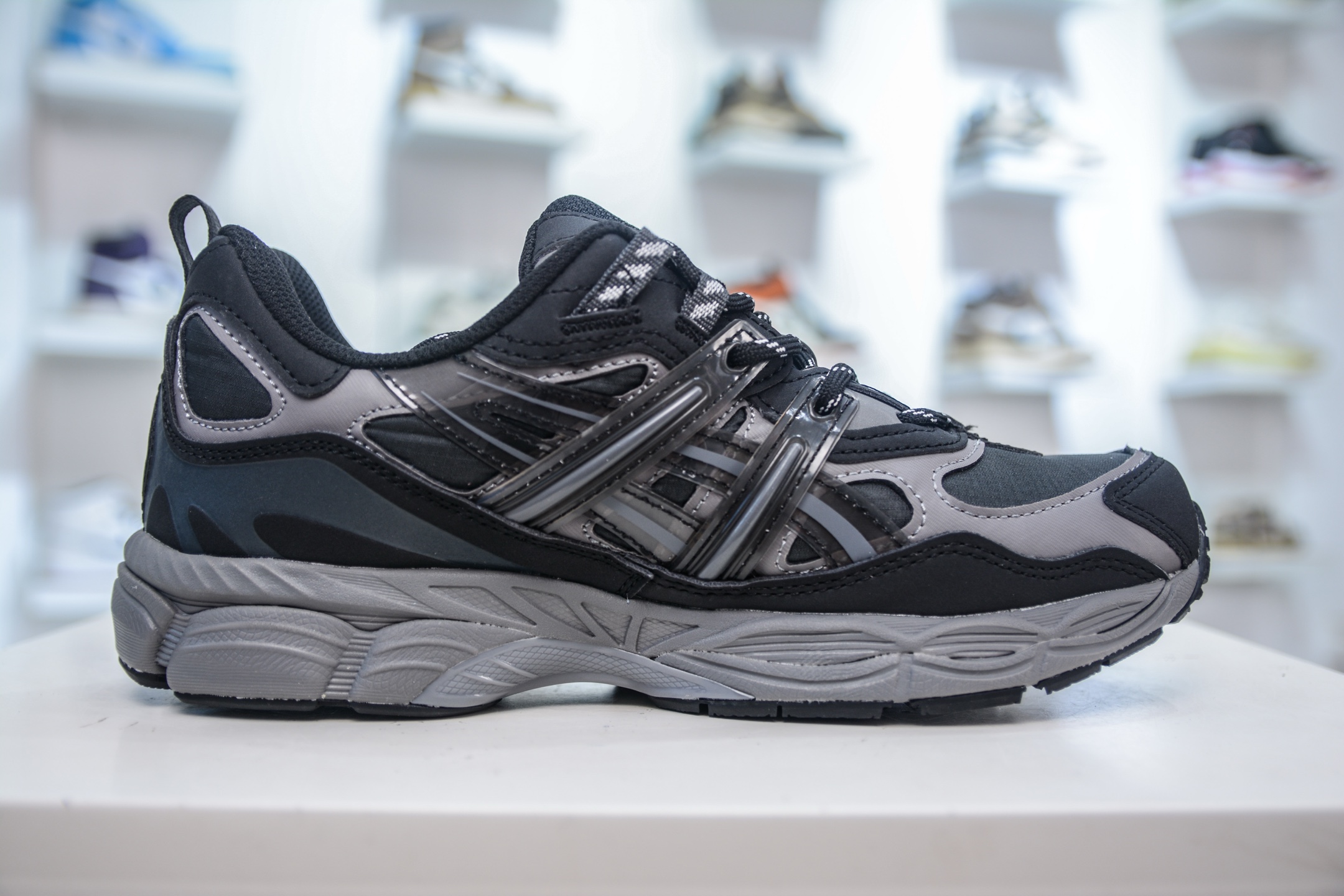 Asics Gel-N纯原版本 亚瑟士运动休闲透气专业跑鞋 1203A558-001