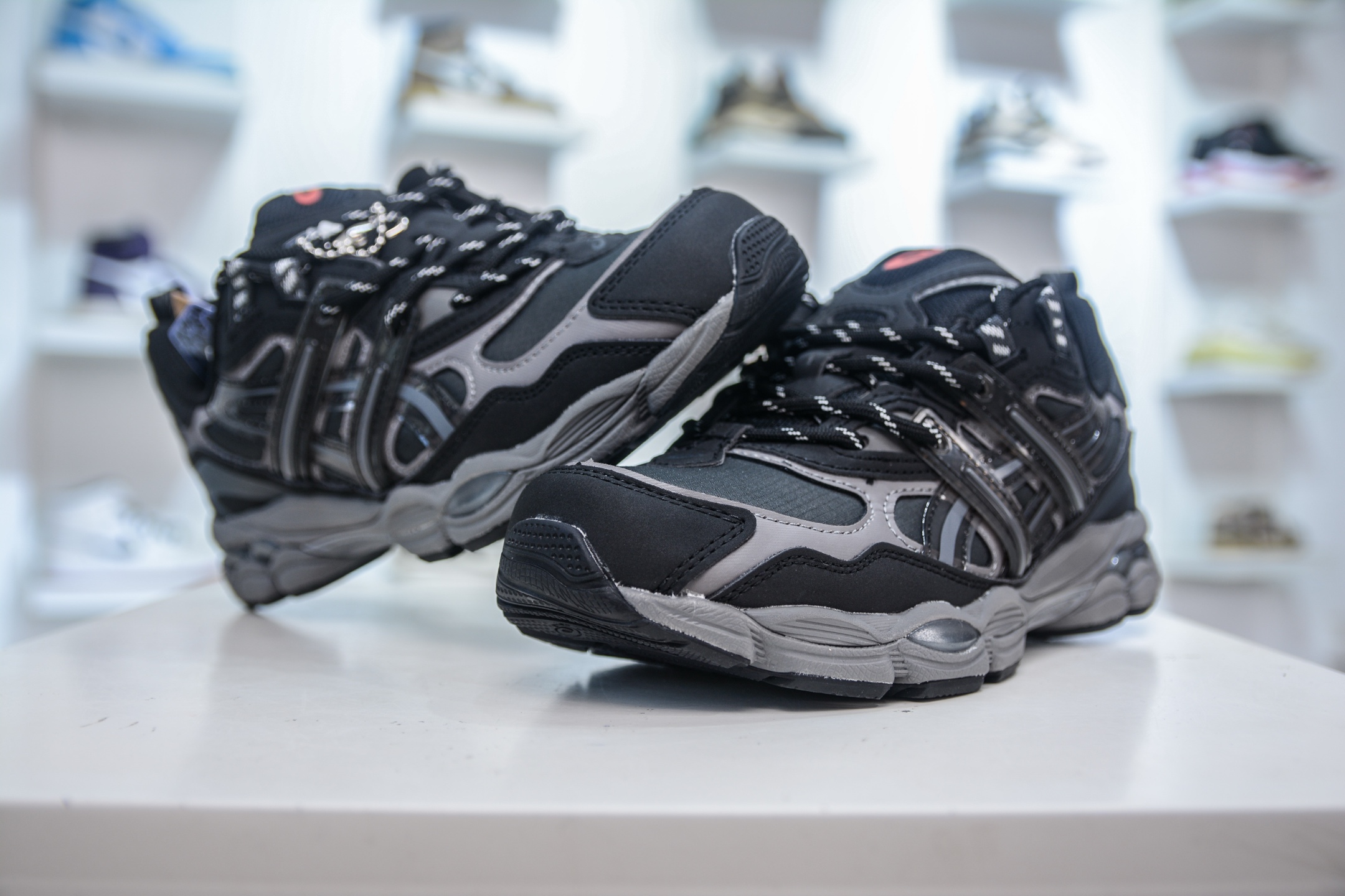 Asics Gel-N纯原版本 亚瑟士运动休闲透气专业跑鞋 1203A558-001
