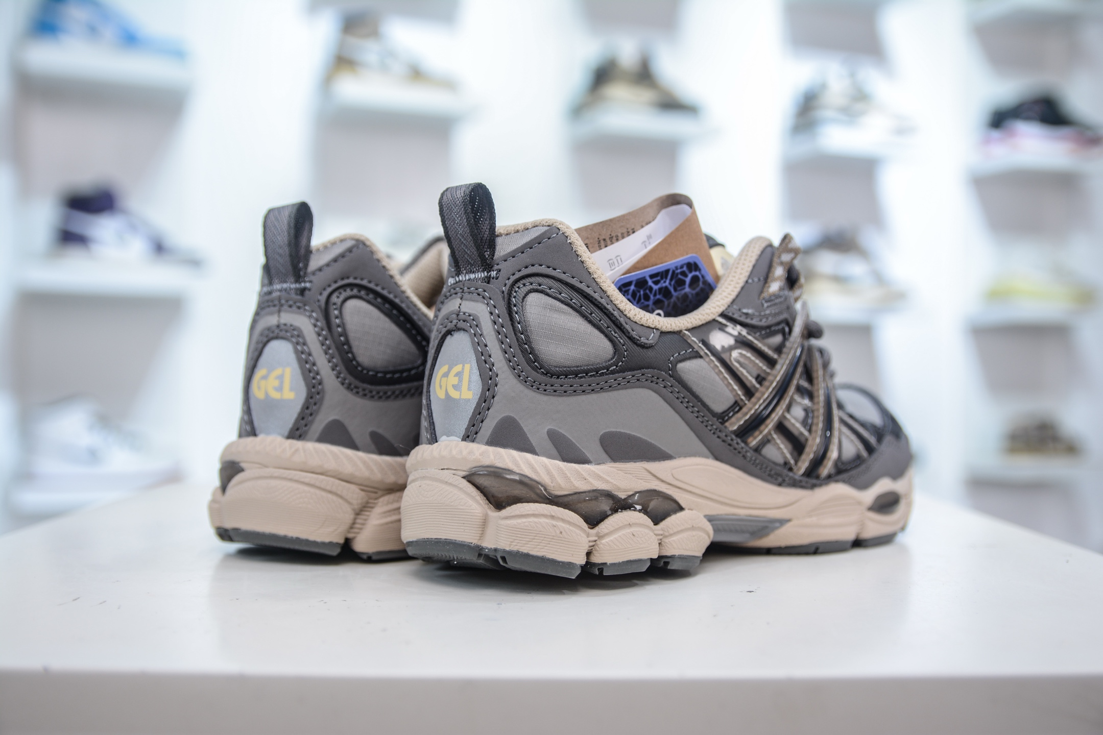 Asics Gel-N纯原版本 亚瑟士运动休闲透气专业跑鞋 1203A558-020