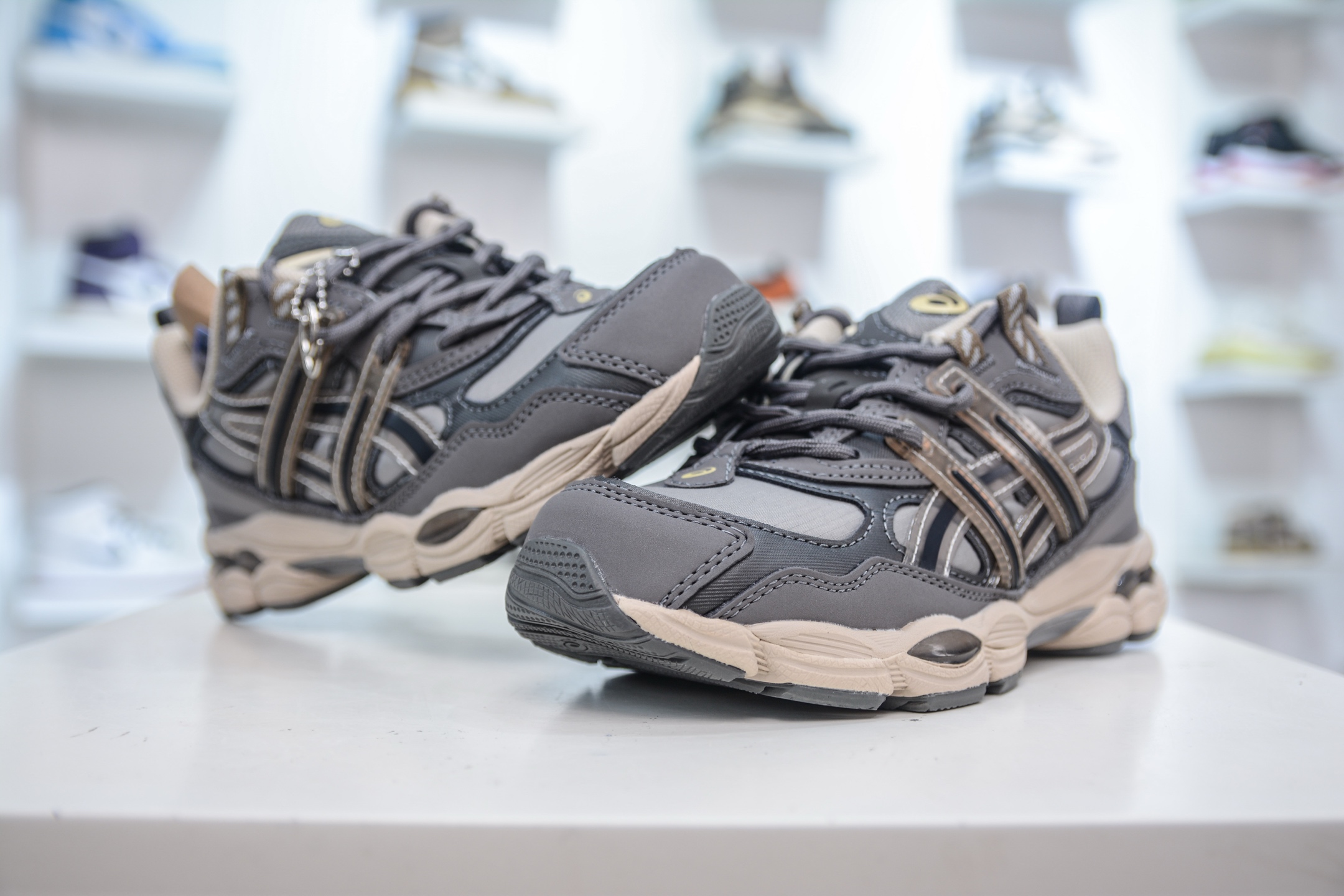 Asics Gel-N纯原版本 亚瑟士运动休闲透气专业跑鞋 1203A558-020