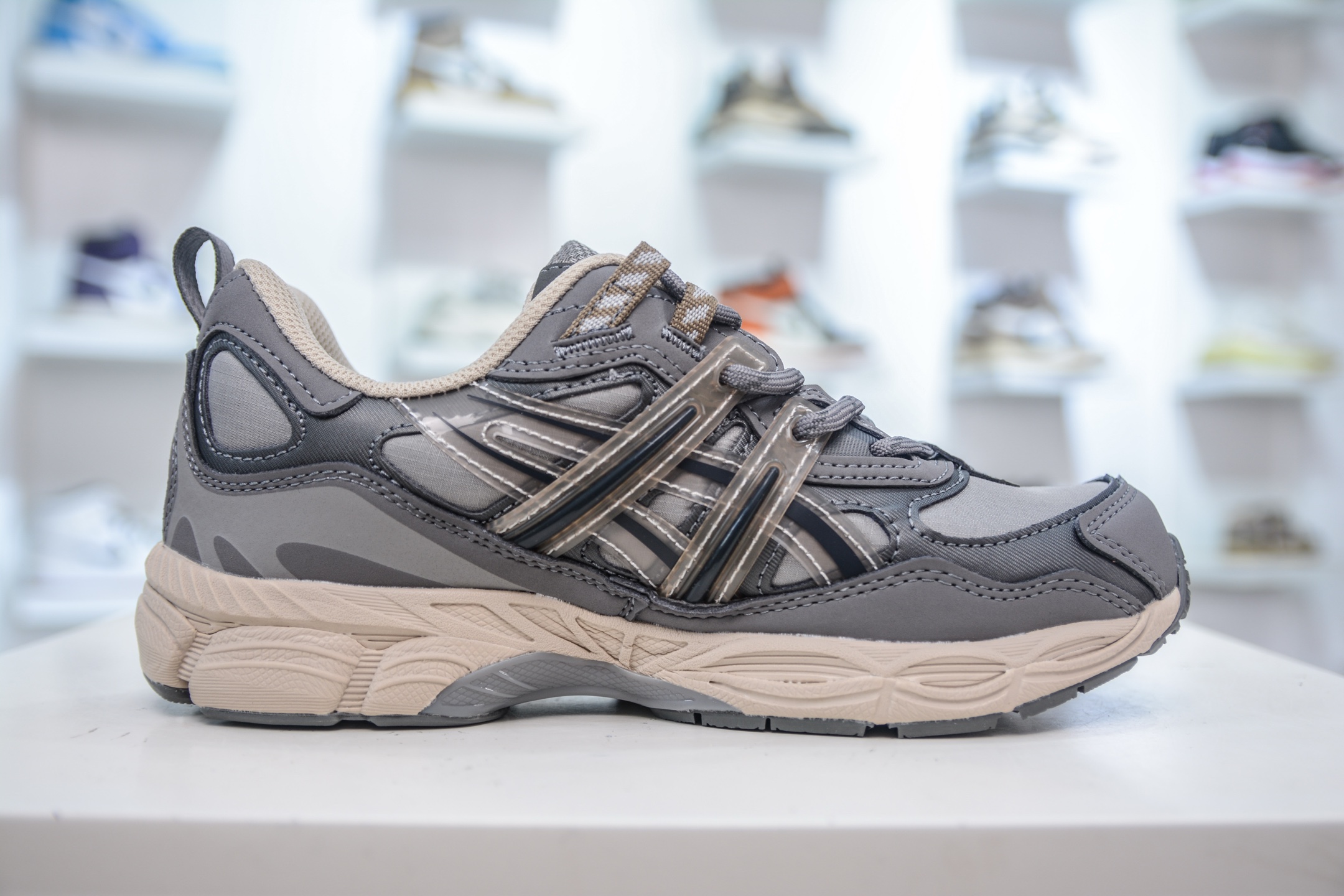 Asics Gel-N纯原版本 亚瑟士运动休闲透气专业跑鞋 1203A558-020