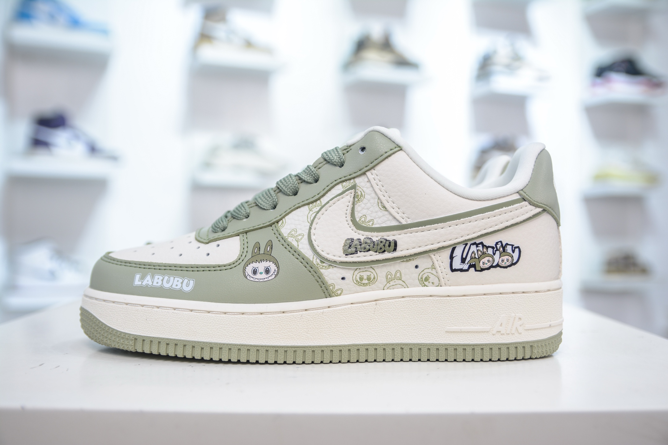 Nike Air Force 1 Low 07 x LABUBU 拉布布联名-奶白绿 DX0188-093