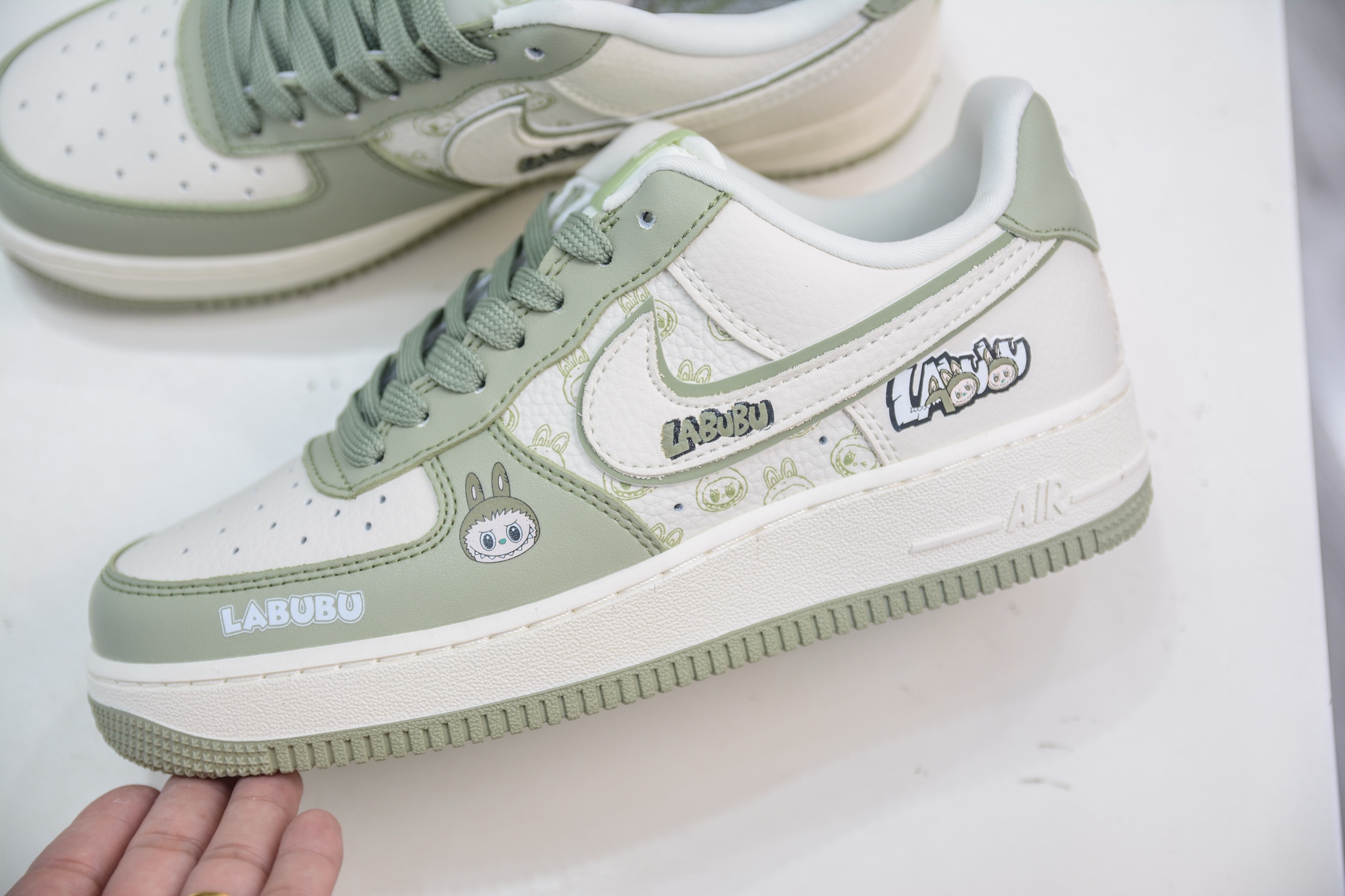Nike Air Force 1 Low 07 x LABUBU 拉布布联名-奶白绿 DX0188-093