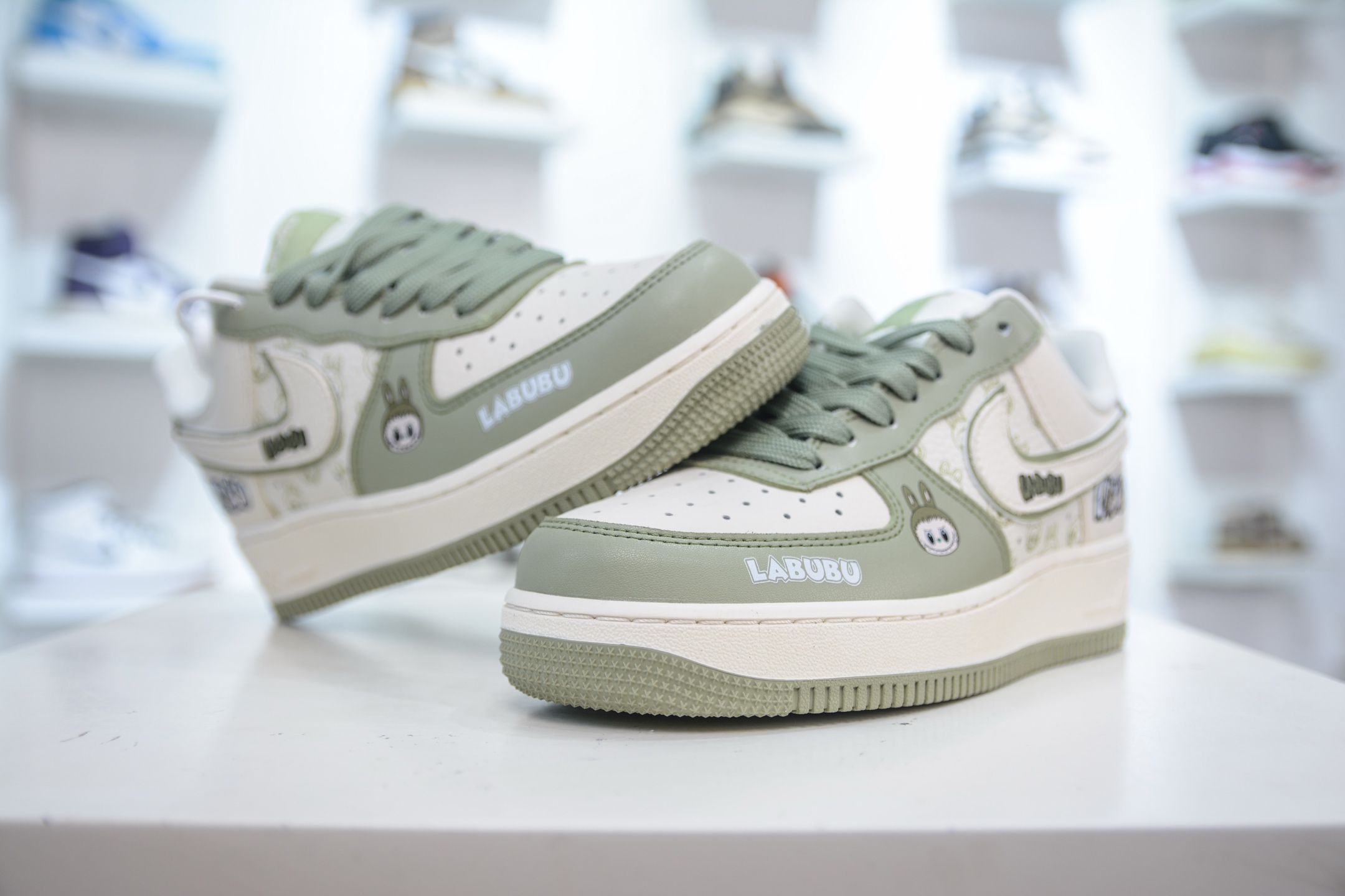 Nike Air Force 1 Low 07 x LABUBU 拉布布联名-奶白绿 DX0188-093
