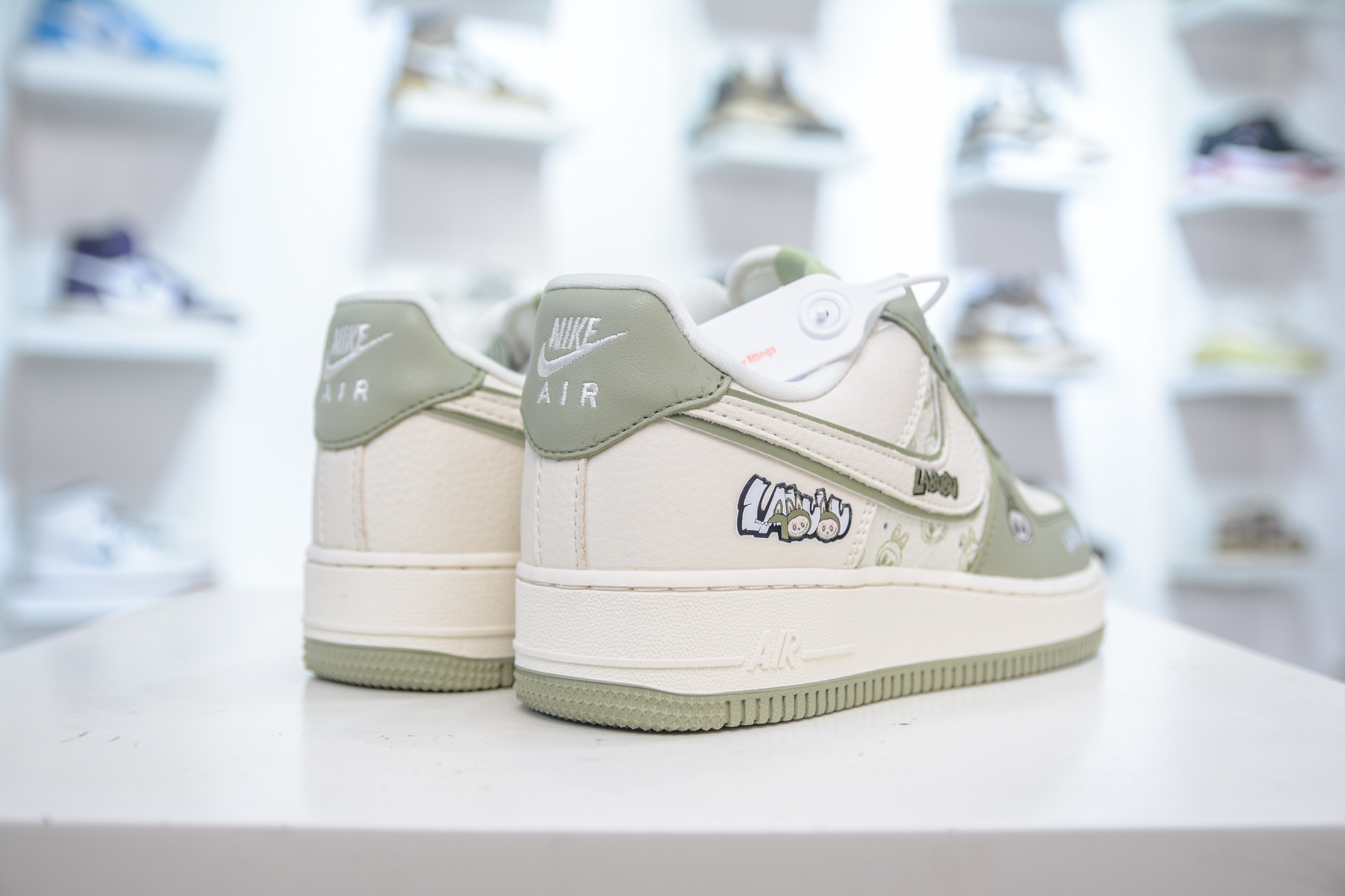 Nike Air Force 1 Low 07 x LABUBU 拉布布联名-奶白绿 DX0188-093