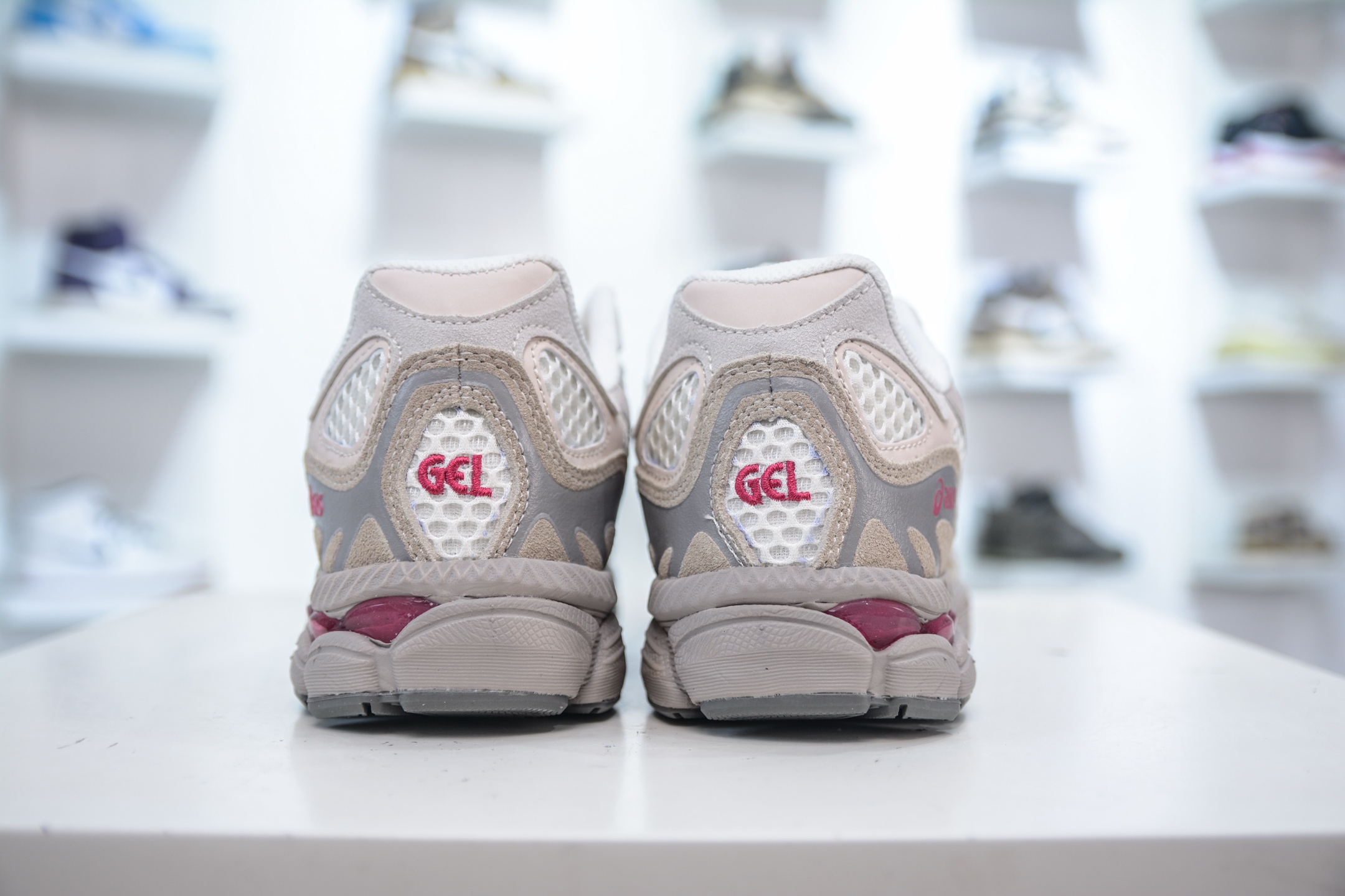 Asics Gel-N纯原版本 亚瑟士运动休闲透气专业跑鞋 1203A372-100