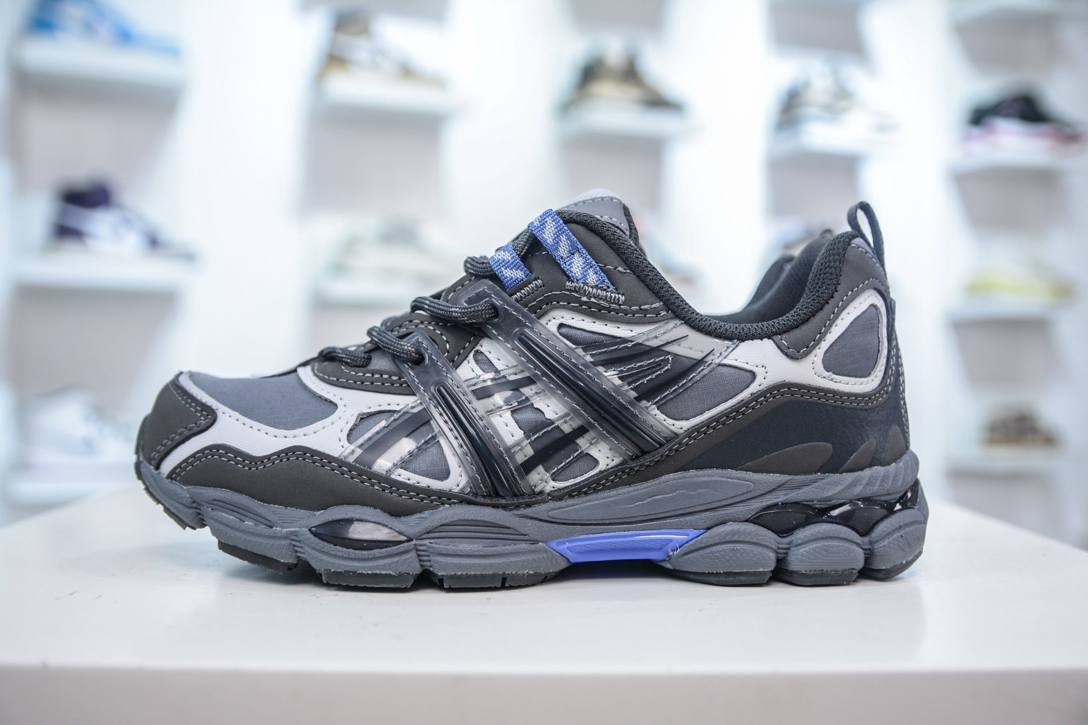 Asics Gel-N纯原版本 亚瑟士运动休闲透气专业跑鞋 1203A558-021