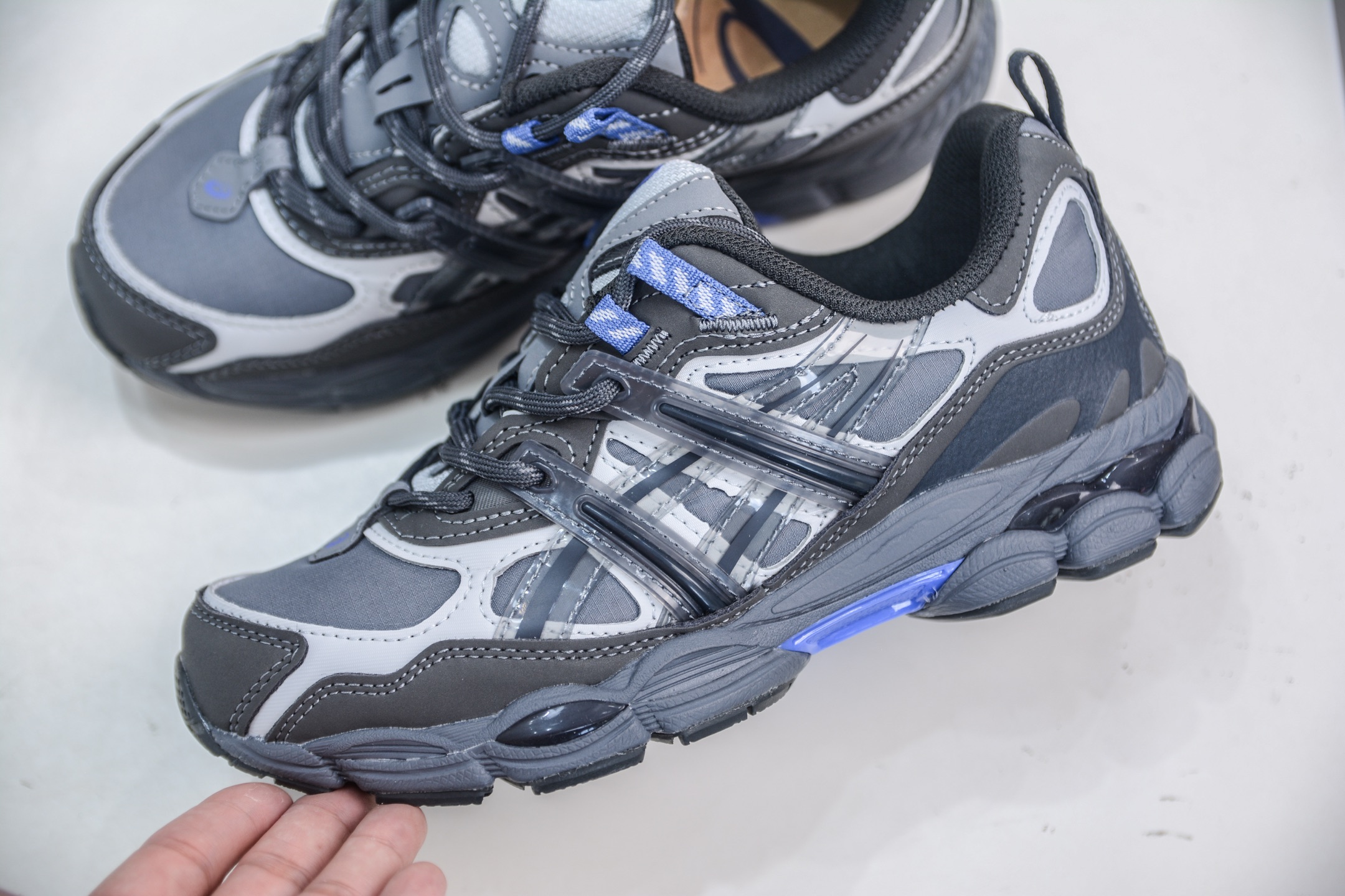 Asics Gel-N纯原版本 亚瑟士运动休闲透气专业跑鞋 1203A558-021