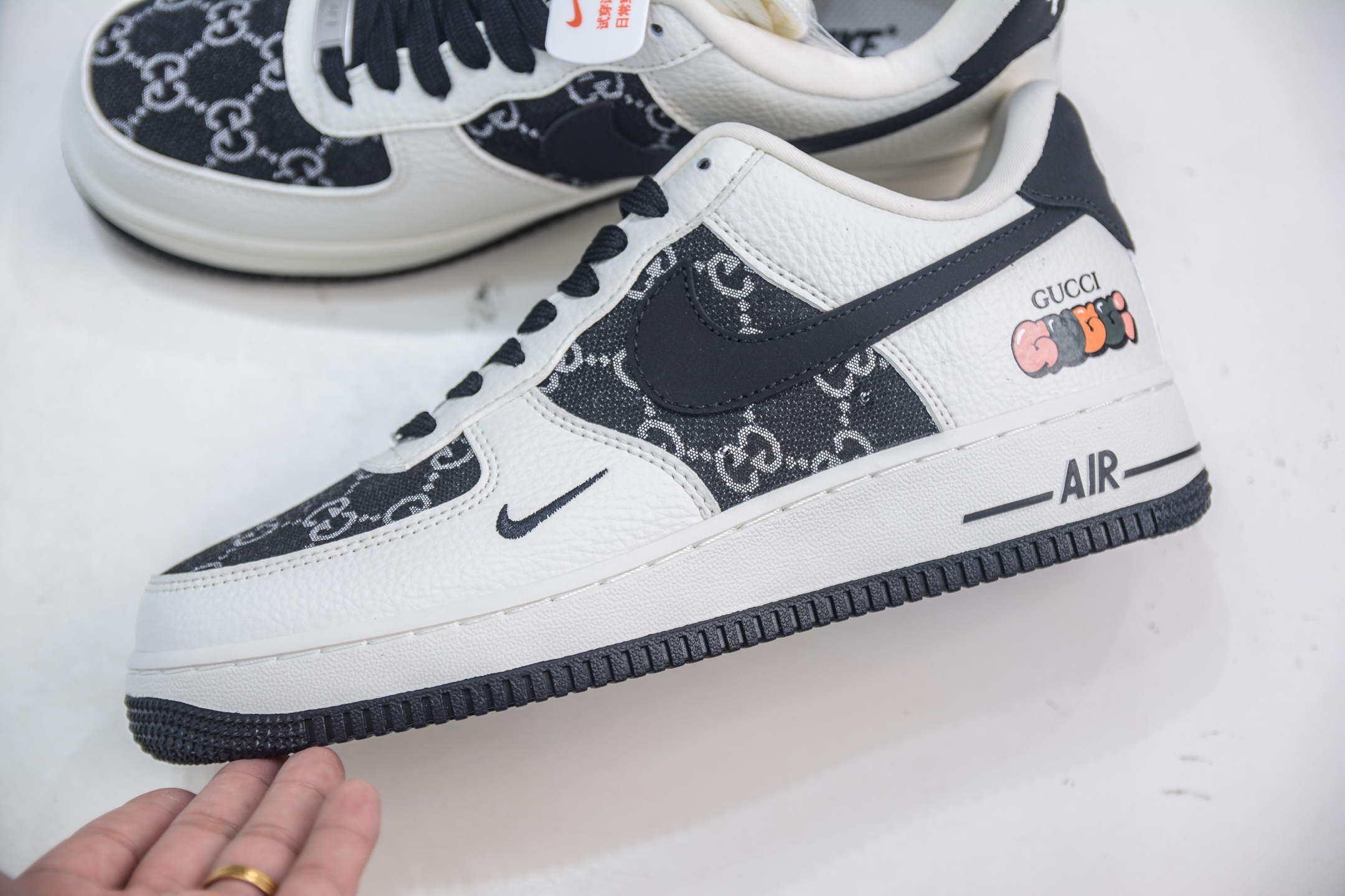 Gucci x NIke Air Force 1 古驰联名-白黑 SC0601-571