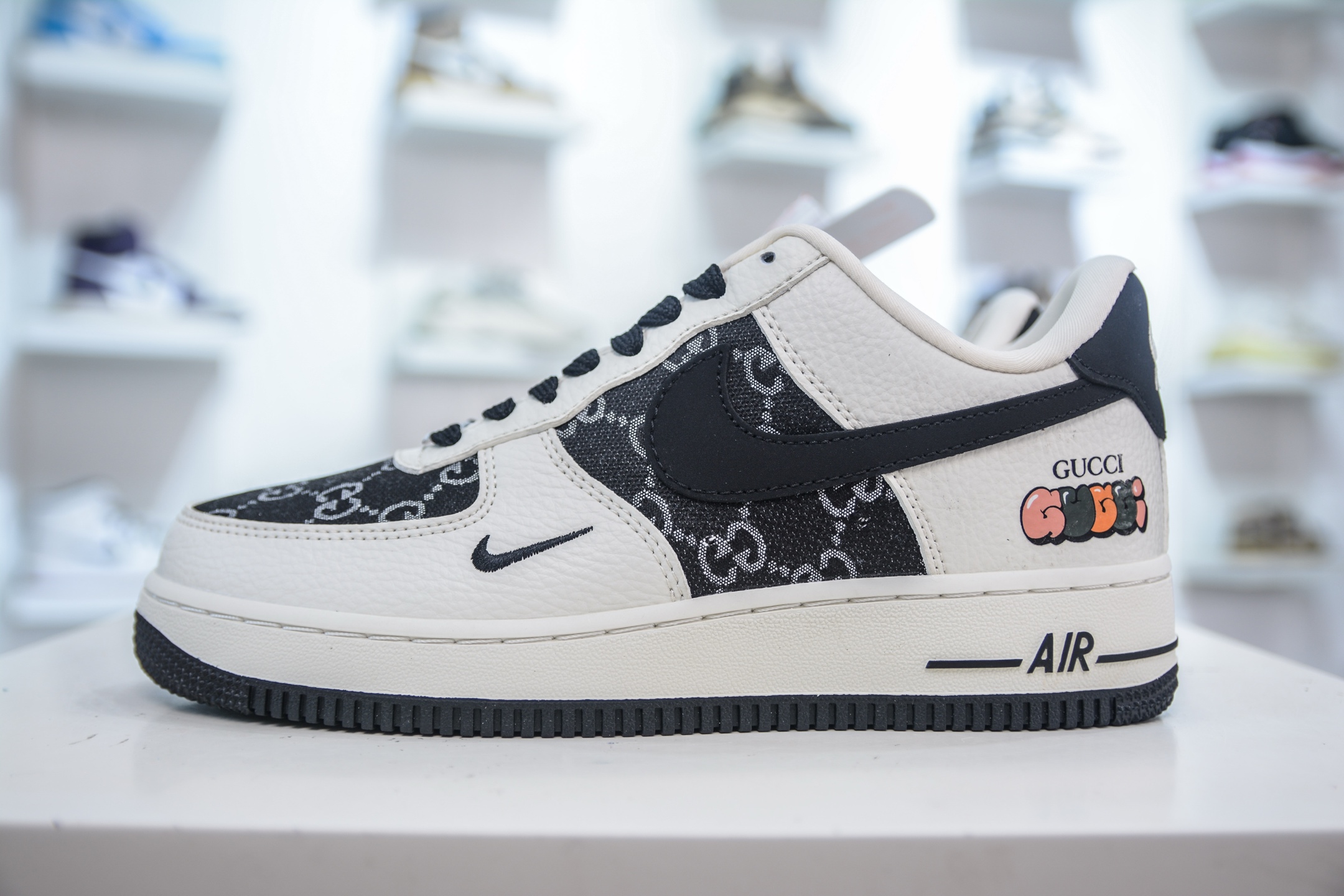Gucci x NIke Air Force 1 古驰联名-白黑 SC0601-571