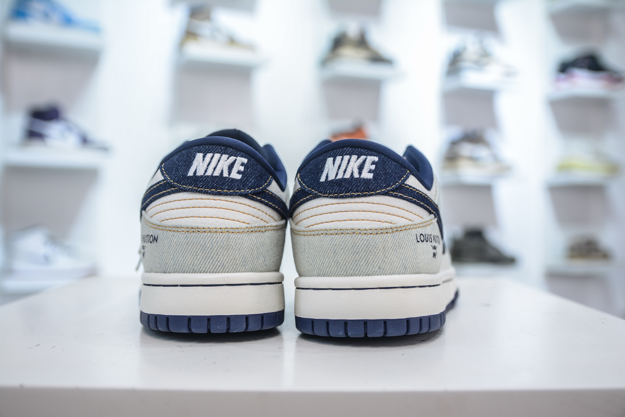 Nike SB Dunk Low x Louis VuittLV联名-青蓝牛仔 SC0601-450