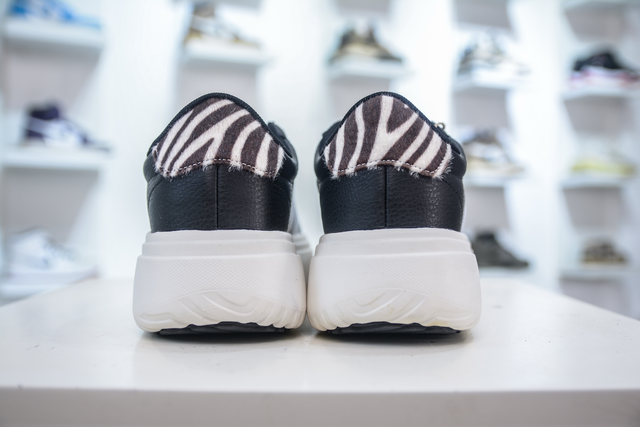 阿迪达斯AdidGRAND COURT PLATFORM M 网球风厚底增高运动鞋 IH7754