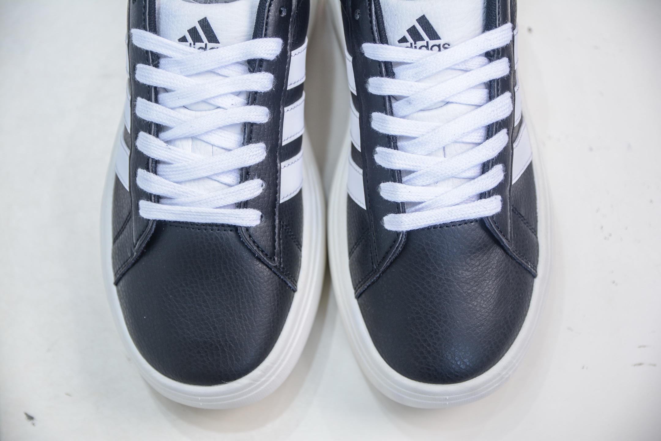 阿迪达斯AdidGRAND COURT PLATFORM M 网球风厚底增高运动鞋 IH7754