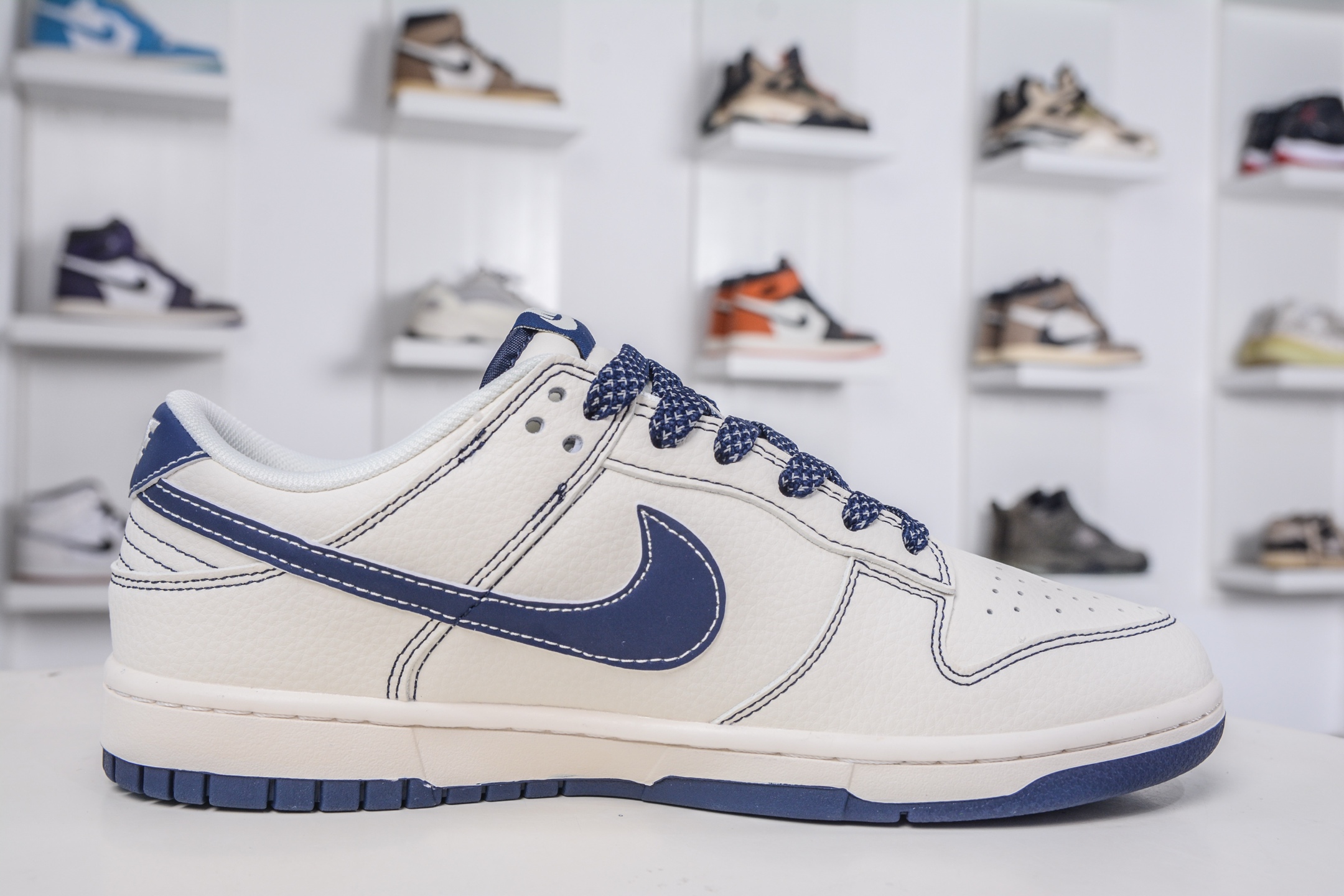 270 Nike SB Dunk Low x Superme SUP联名-米蓝 HH7518-083