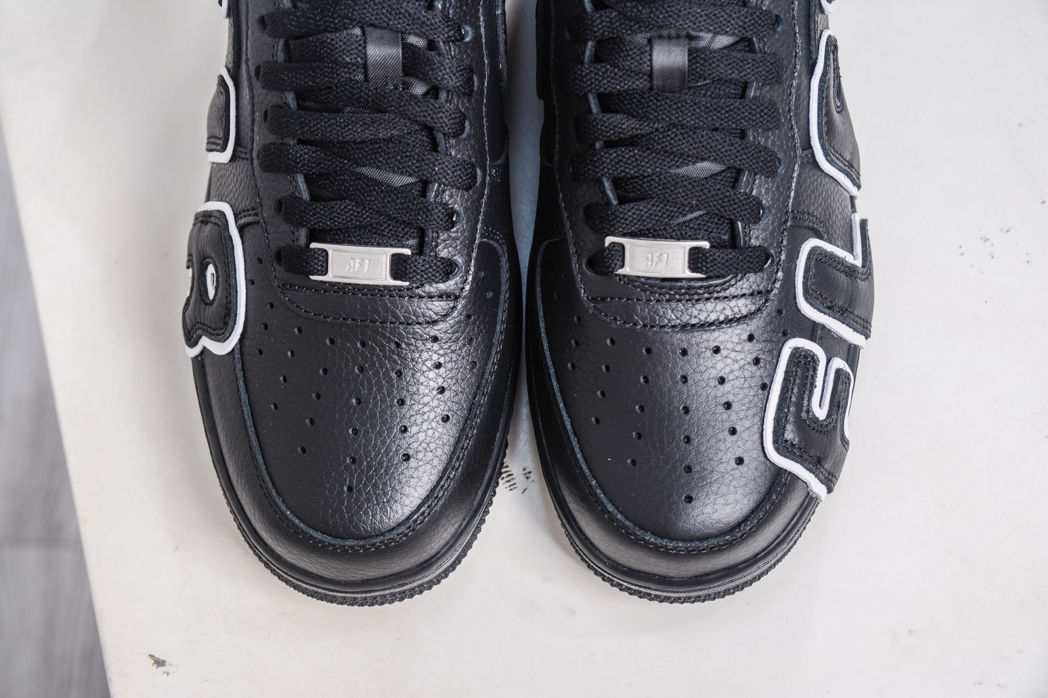 350 TOP纯原 CPFM x NK Air Force 1 07 Low 空军一号系列低帮经典百搭休闲运动板鞋“联名放大补丁字母” HJ8463-001