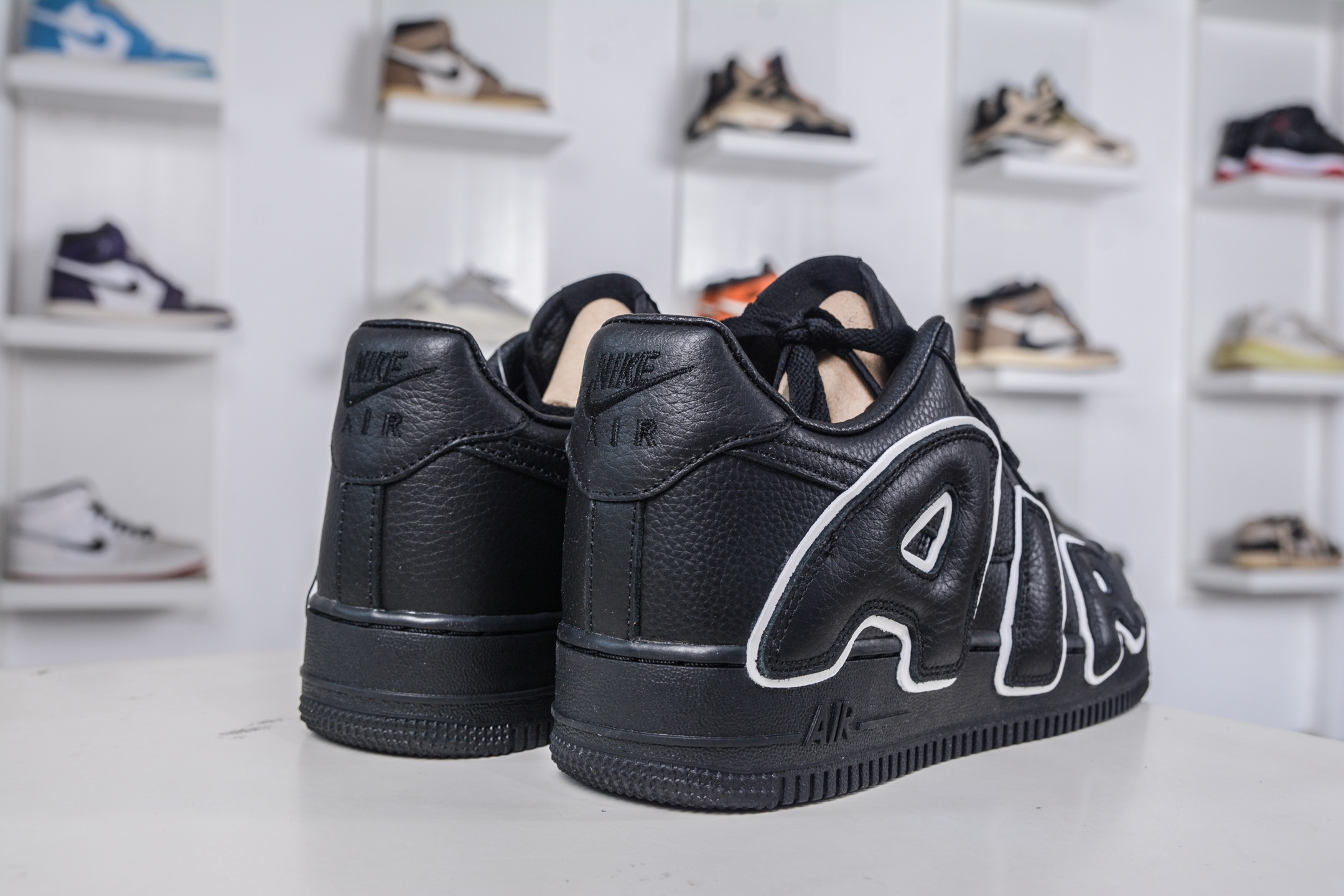 350 TOP纯原 CPFM x NK Air Force 1 07 Low 空军一号系列低帮经典百搭休闲运动板鞋“联名放大补丁字母” HJ8463-001