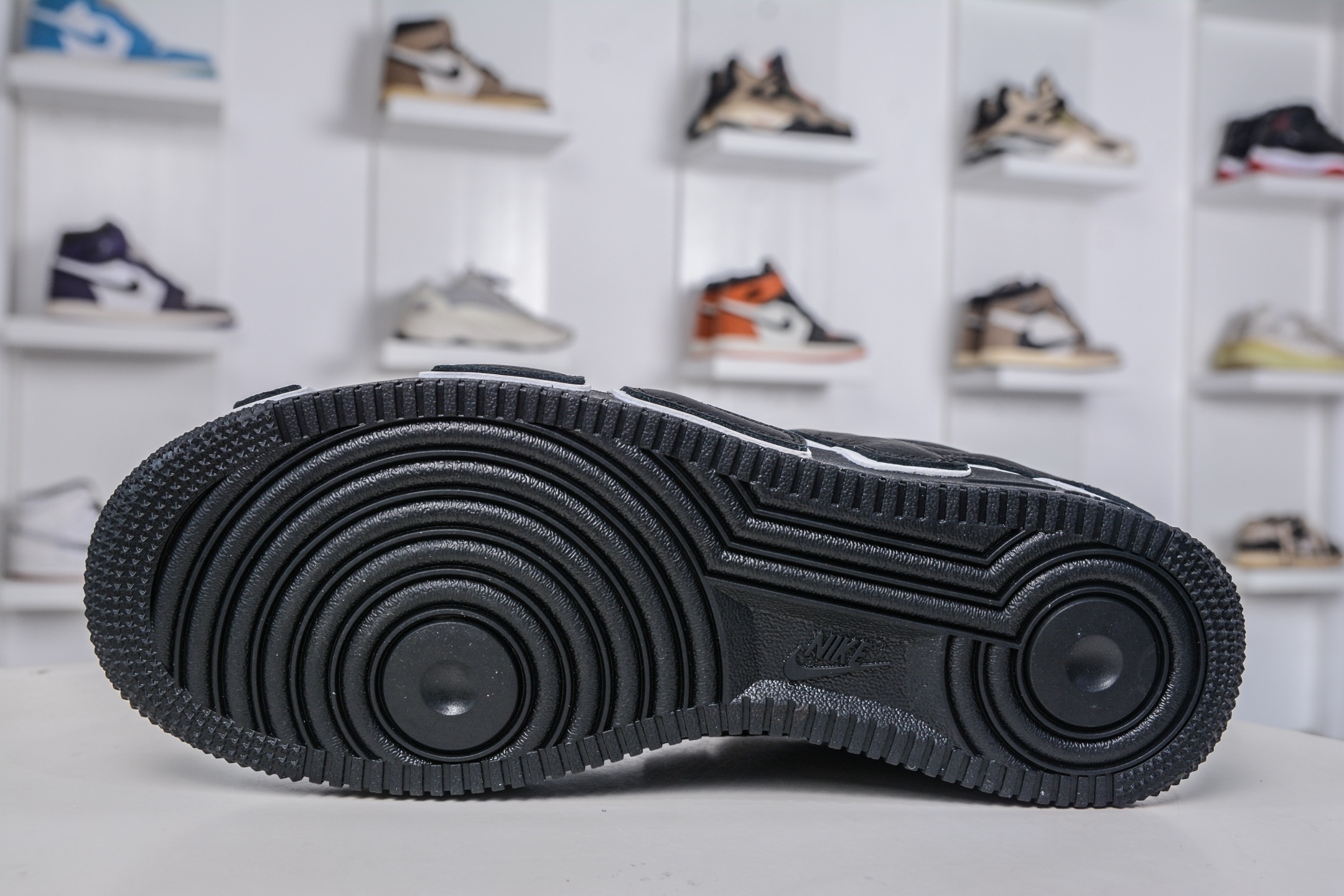 350 TOP纯原 CPFM x NK Air Force 1 07 Low 空军一号系列低帮经典百搭休闲运动板鞋“联名放大补丁字母” HJ8463-001