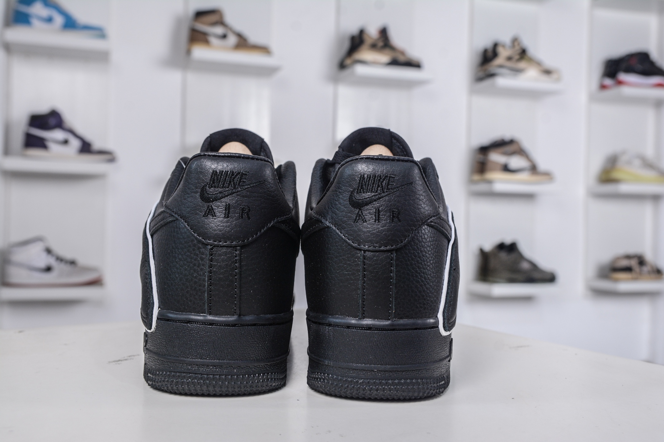 350 TOP纯原 CPFM x NK Air Force 1 07 Low 空军一号系列低帮经典百搭休闲运动板鞋“联名放大补丁字母” HJ8463-001