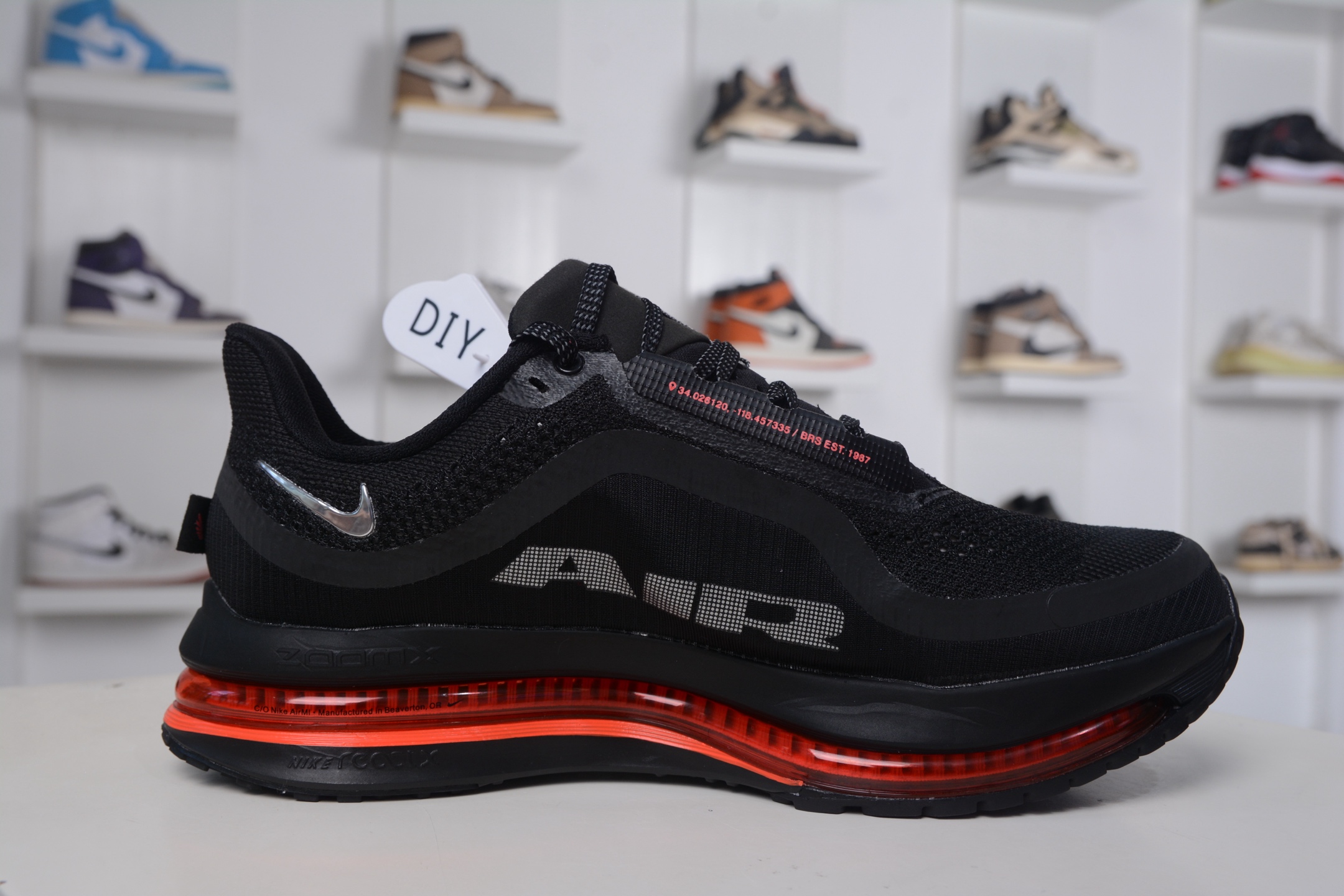 260 Nike Air Zoom Pegasus Premium 耐克网面全掌气垫缓震跑鞋 HQ2592-003