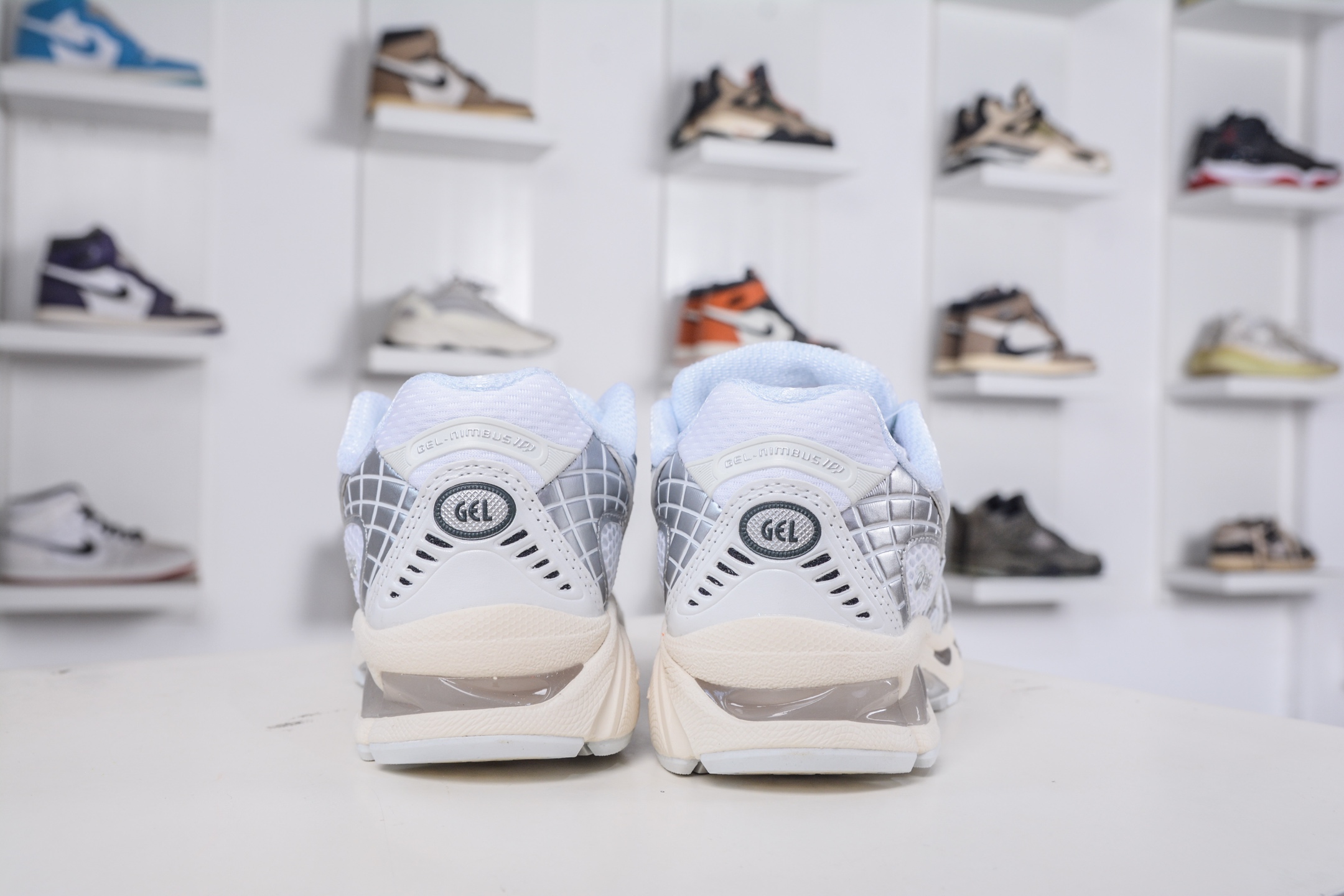 ASICS Gel-Nimbus 10.1 White Silver Running Shoes - Lightweight & Cushioned 3 i1760979411023 8902 0 1