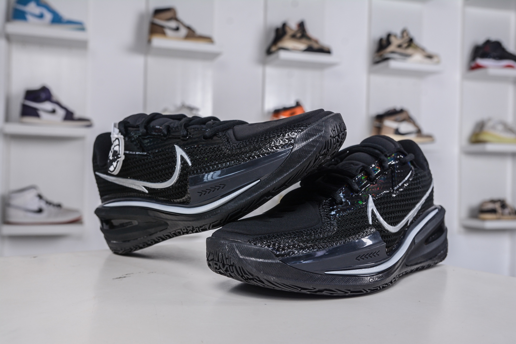 350 灭世纯原 NK ZOOM GT CUT 1 黑白 低帮实战篮球鞋 CZ0176-006