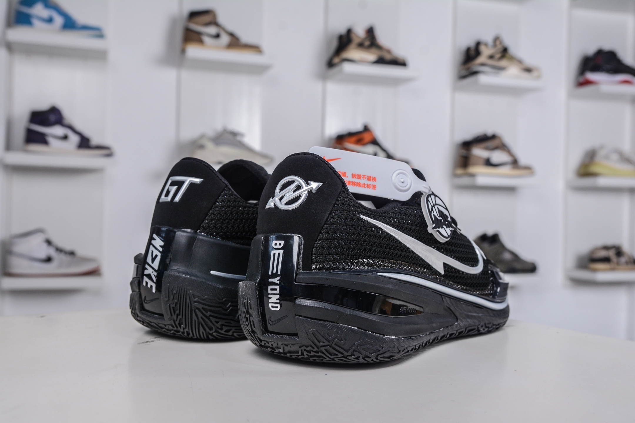 350 灭世纯原 NK ZOOM GT CUT 1 黑白 低帮实战篮球鞋 CZ0176-006