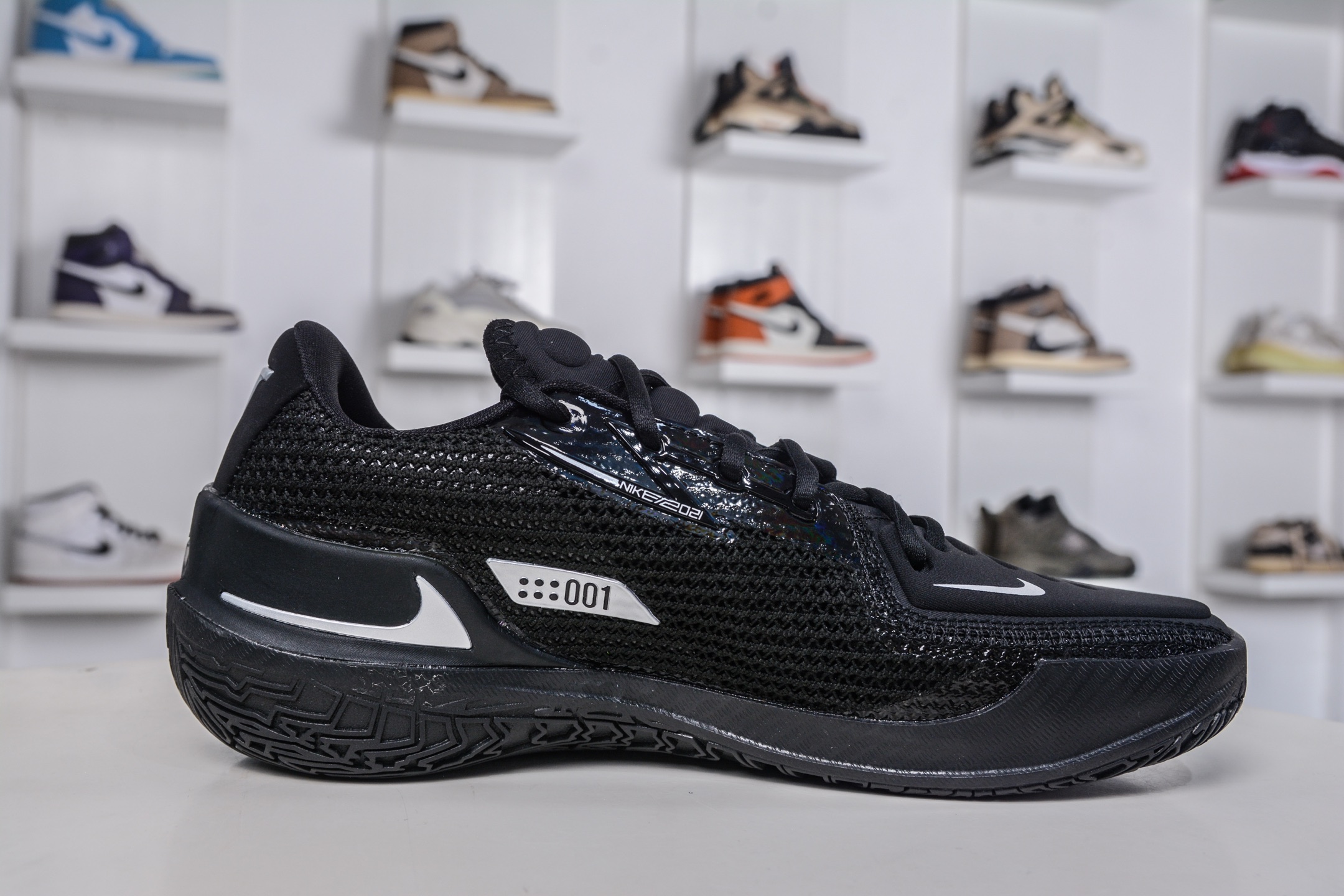 350 灭世纯原 NK ZOOM GT CUT 1 黑白 低帮实战篮球鞋 CZ0176-006