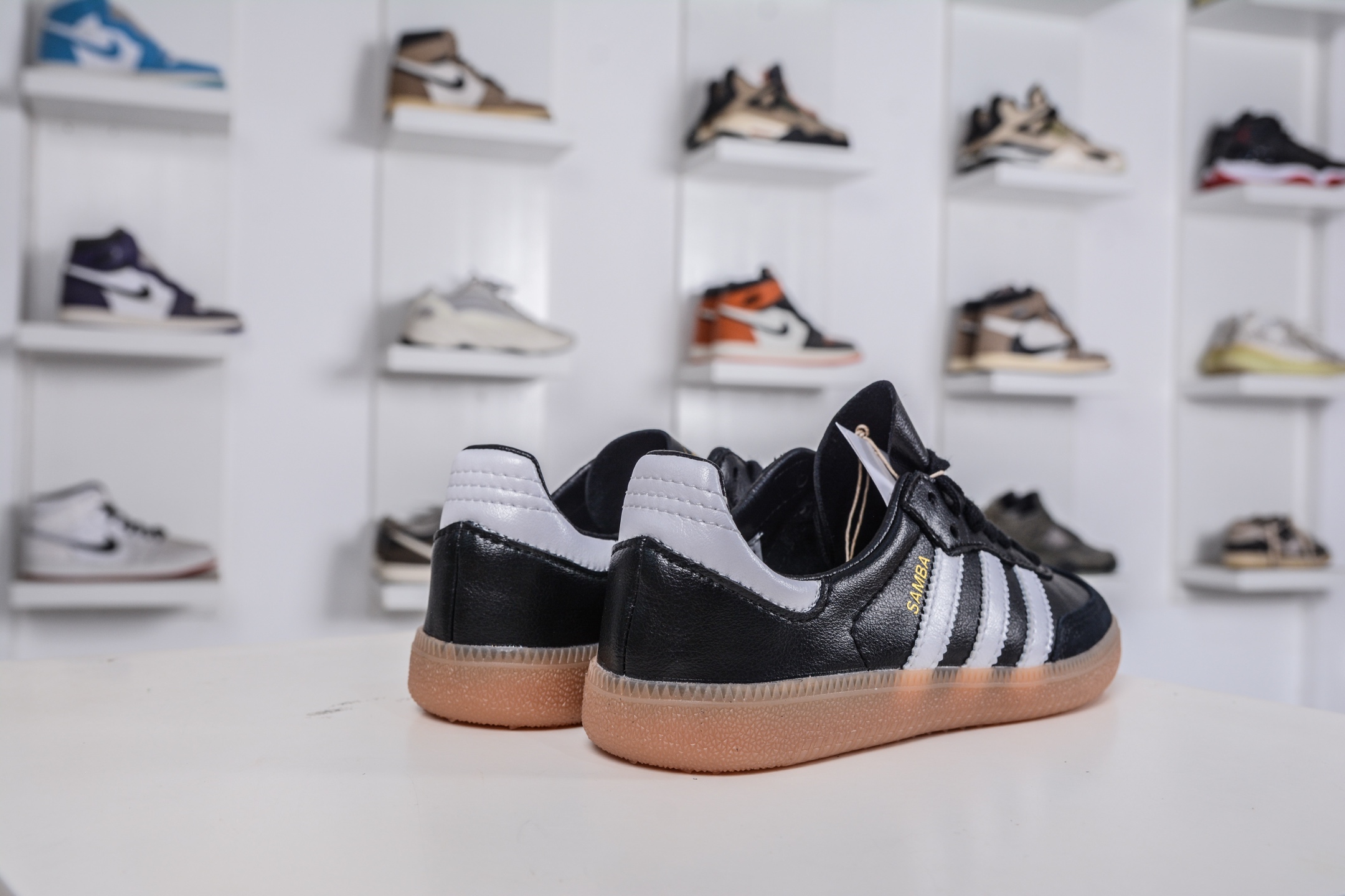 150 Adidas originals Samba 黑白 IF0641