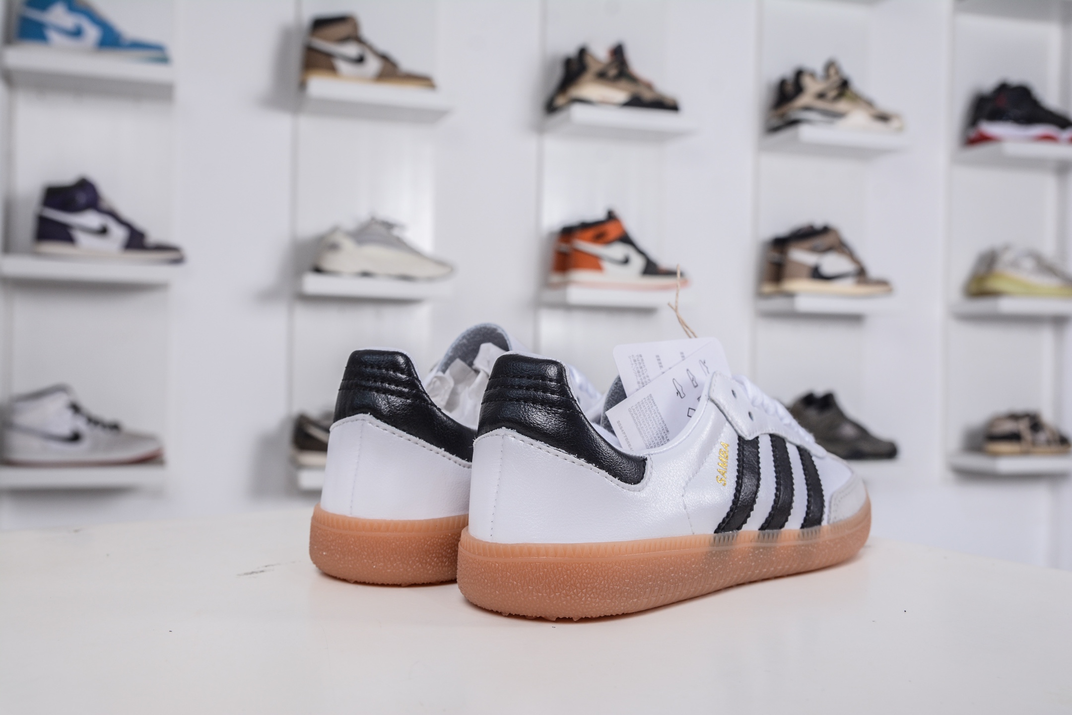 150 Adidas originals Samba 白黑 IF0642