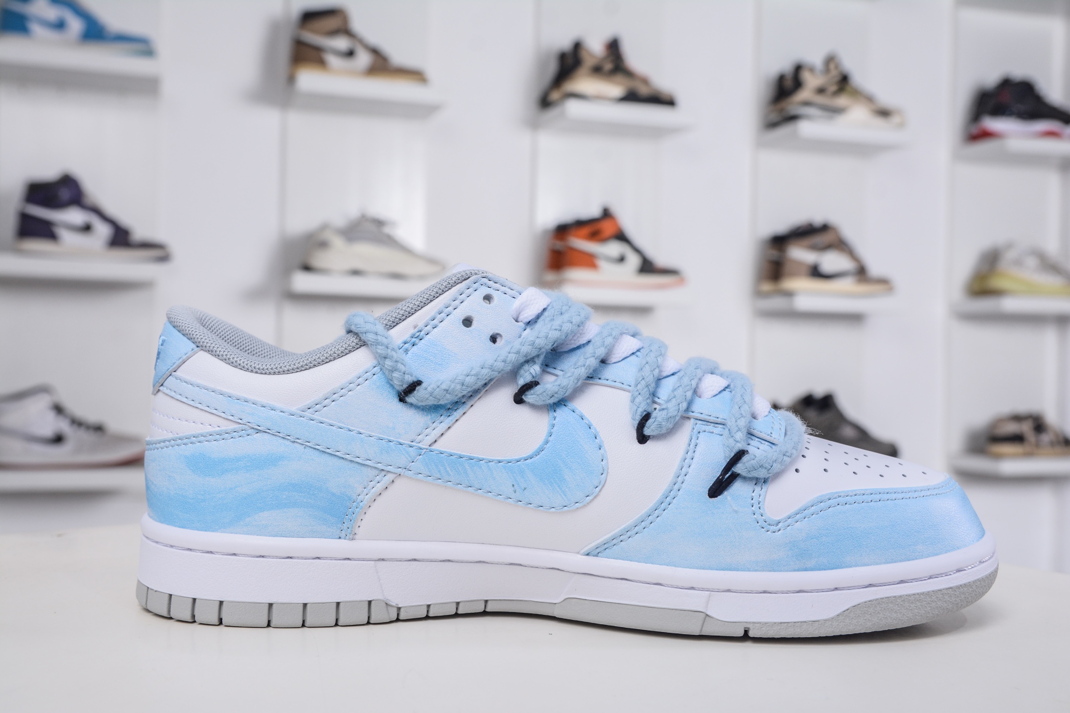 220 Nike Dunk Low RETRO 月下碧波行 白蓝色 HF5441-105