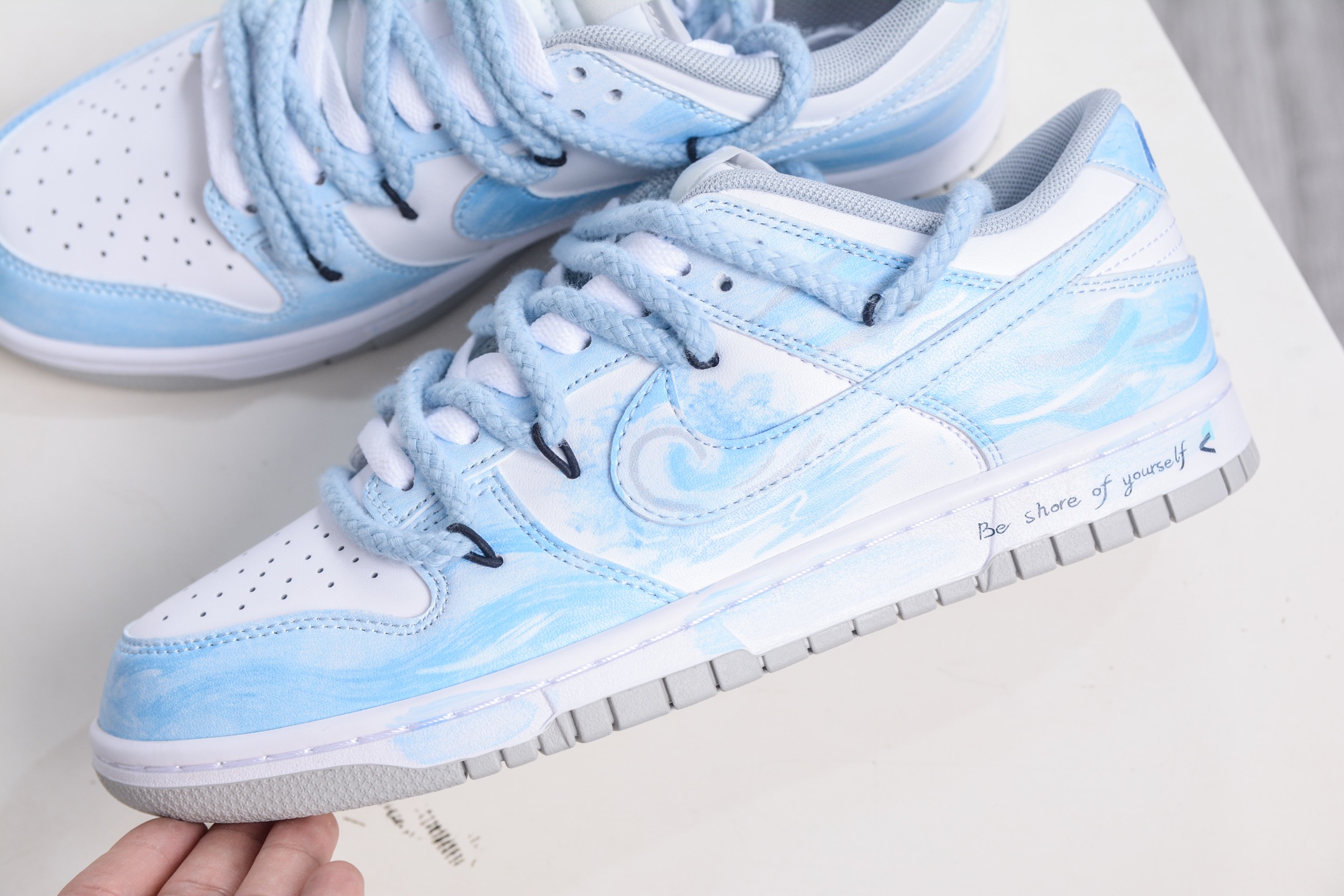 220 Nike Dunk Low RETRO 月下碧波行 白蓝色 HF5441-105