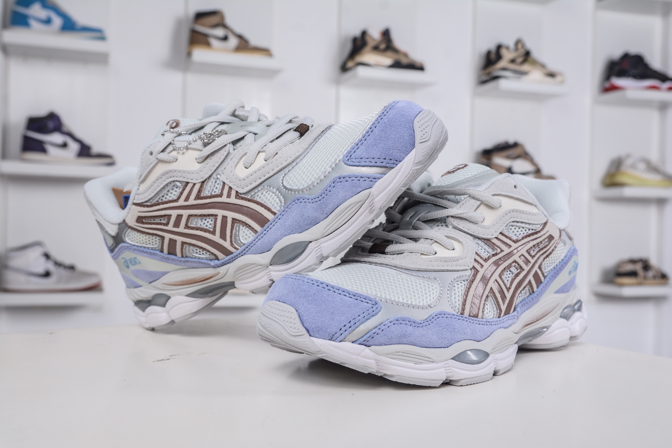 200 Asics Gel-N 纯原版本 亚瑟士运动休闲透气专业跑鞋 1203A954-100