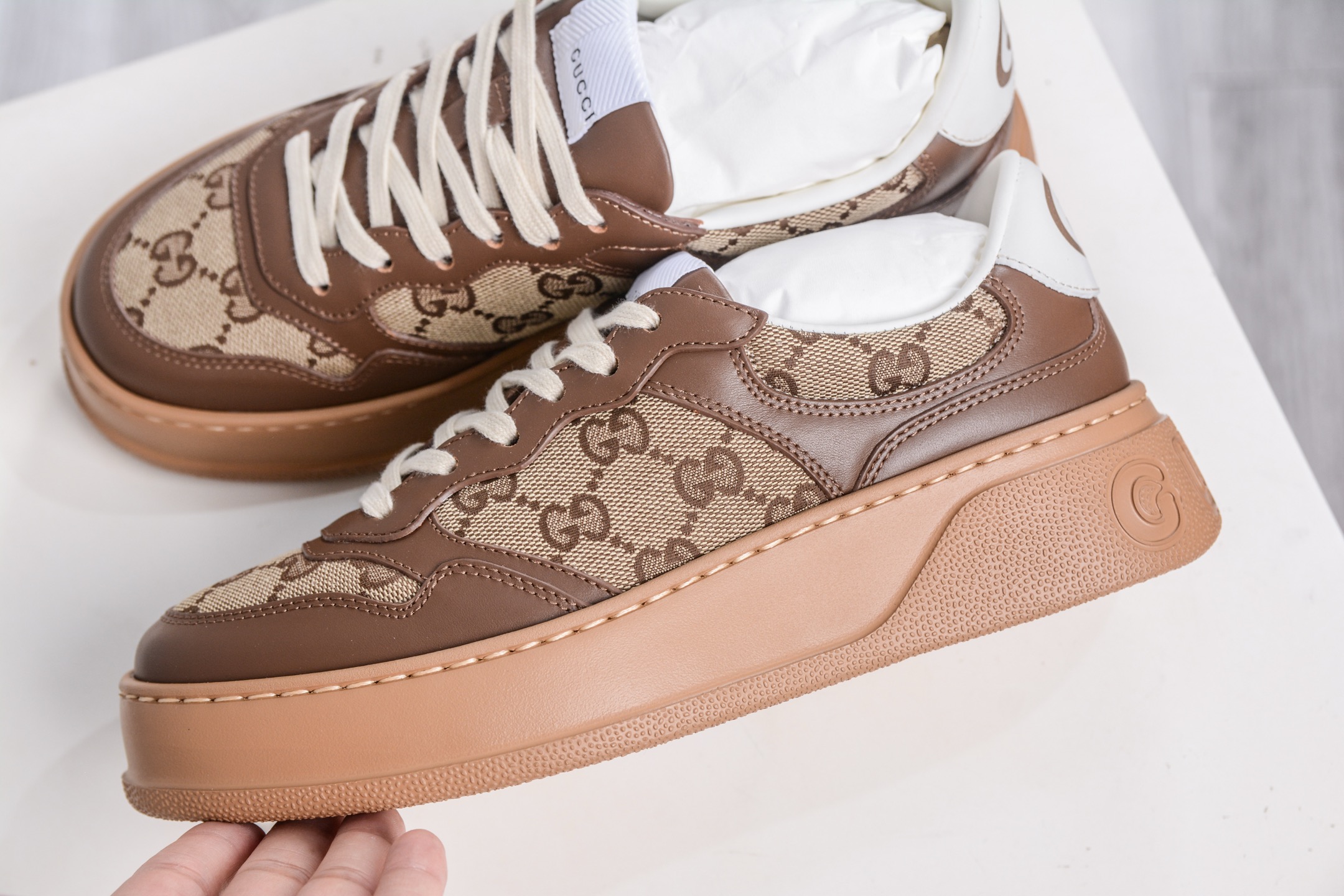 380 M版纯原 Gucci 古驰 Chunky 饼干鞋