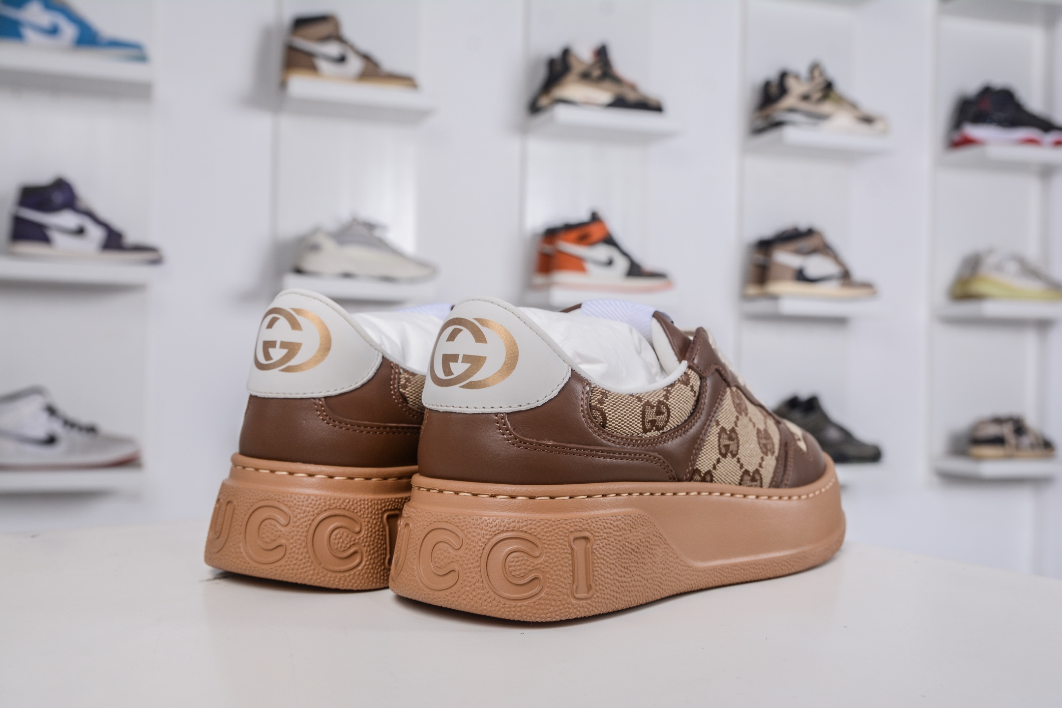 380 M版纯原 Gucci 古驰 Chunky 饼干鞋