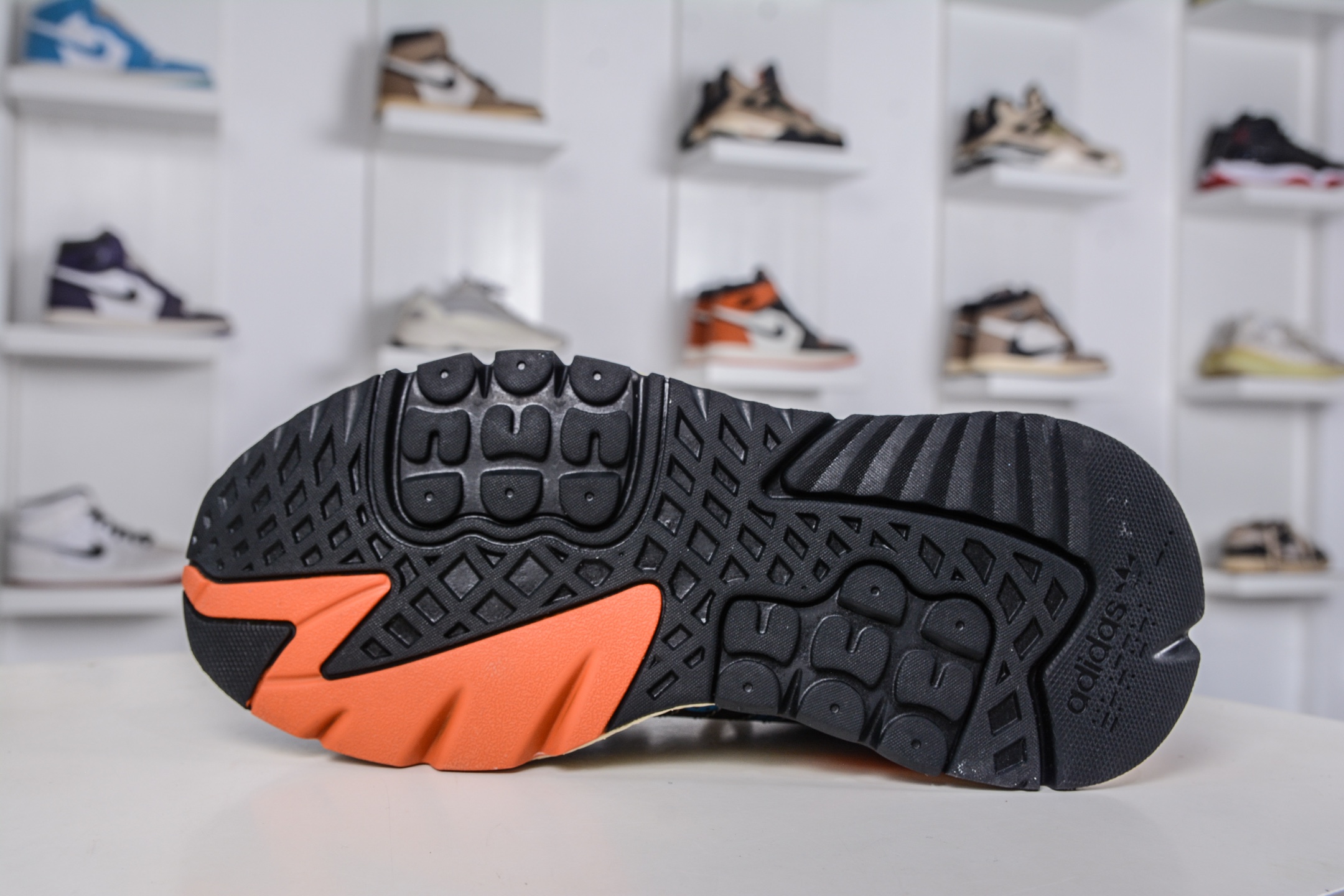 170 AD originals Nite Jogger Pride 夜行者减震耐磨低帮反光复古休闲百搭运动跑鞋 GW5366